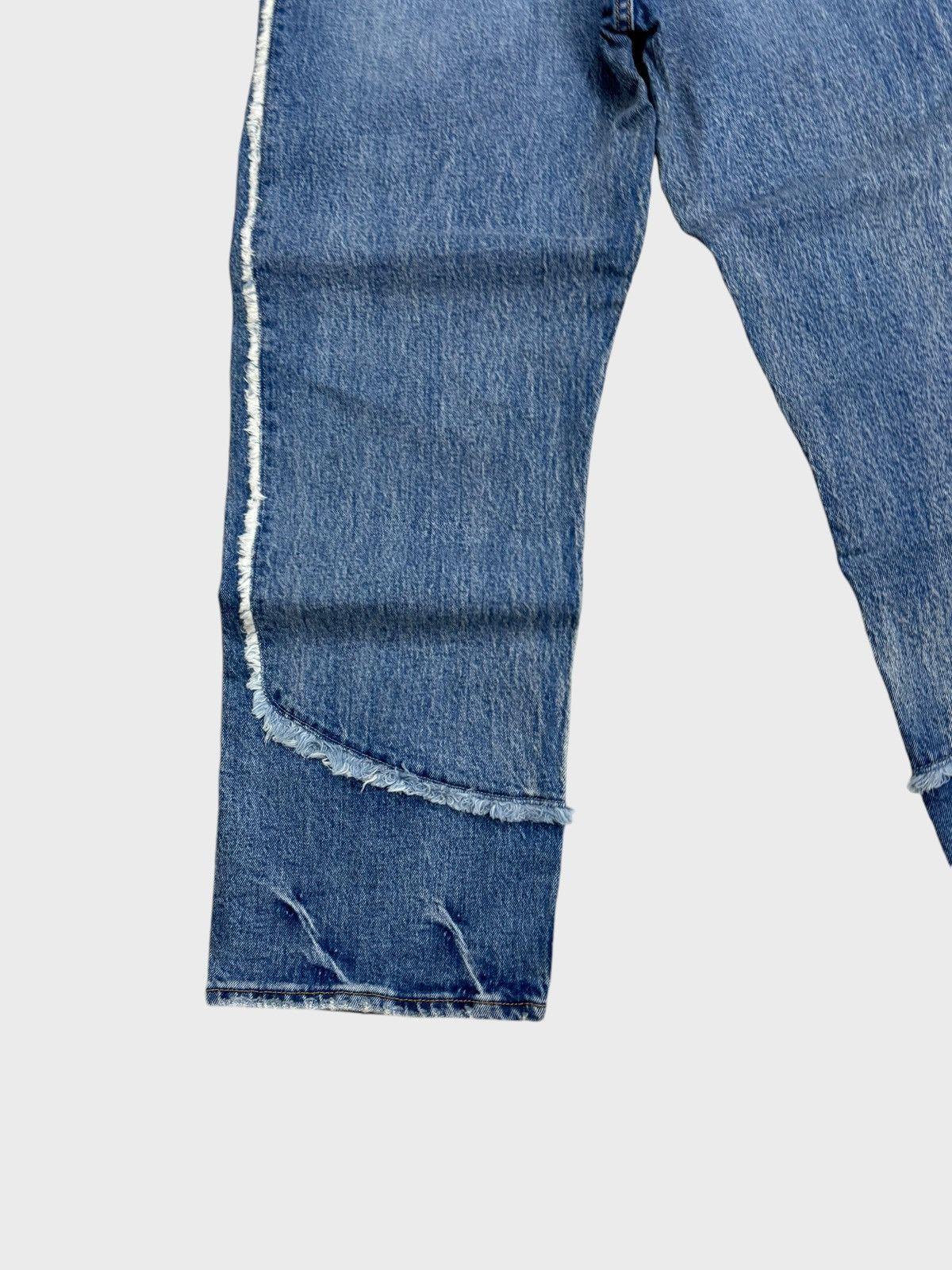 Levi's × Levi's Vintage Clothing Levi's 501 Ribcage Butterfly Button Reconstructed Jeans Size US 30 / EU 46 - 14 Thumbnail