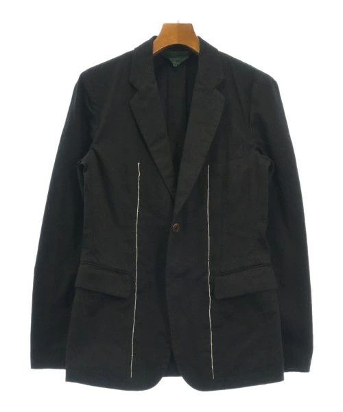 Comme des Garcons Homme Plus Jacket cotton embroidery 2 button flap pocket Black Size US S / EU 44-46 / 1 - 1 Thumbnail