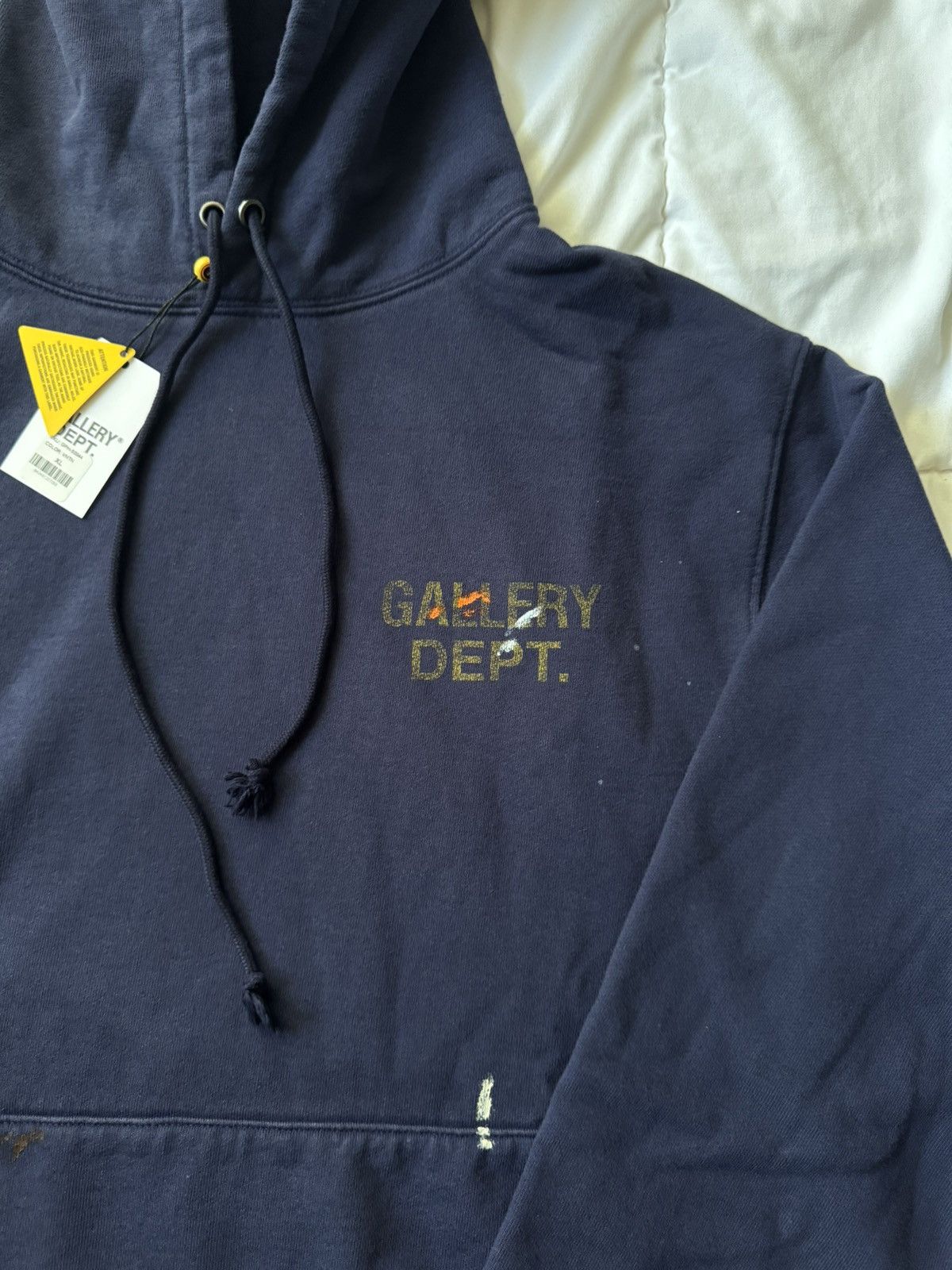 Gallery Dept. GALLERY DEPT. PAINT LOGO HOODIE Size US XL / EU 56 / 4 - 3 Thumbnail