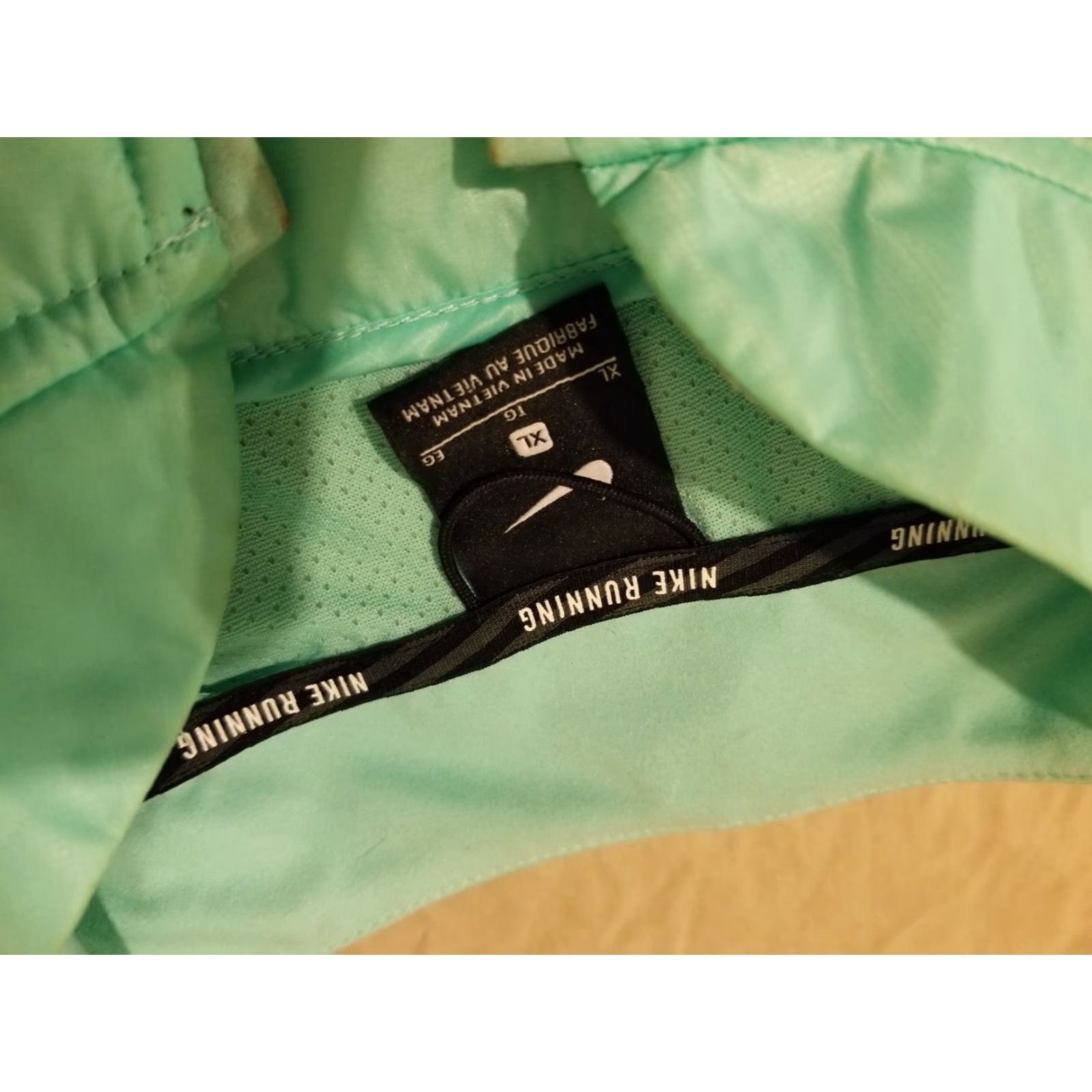 Nike Womens Nike Full Zip Vest XL Green Athletic Running Workout Jacket Size XL / US 12-14 / IT 48-50 - 5 Thumbnail