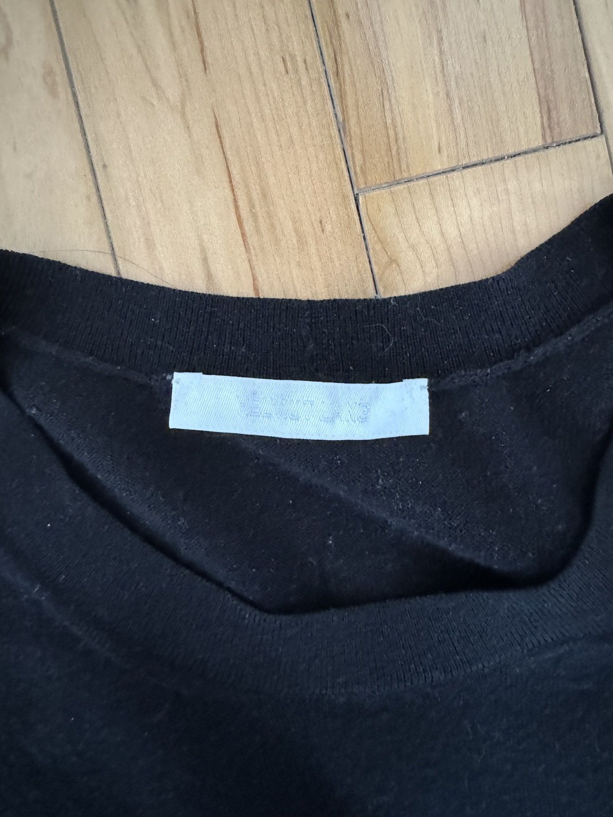 Helmut Lang Helmut Lang Curved Sleeve Silk Sweater Size US L / EU 52-54 / 3 - 2 Thumbnail