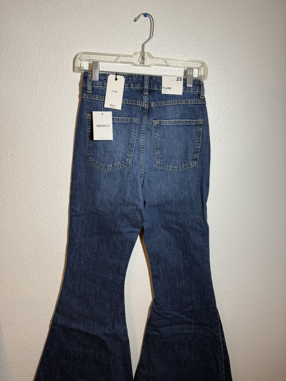 Forever 21 Forever 21 Flare Denim Pants Size 25" / US 0 / IT 36 - 3 Thumbnail