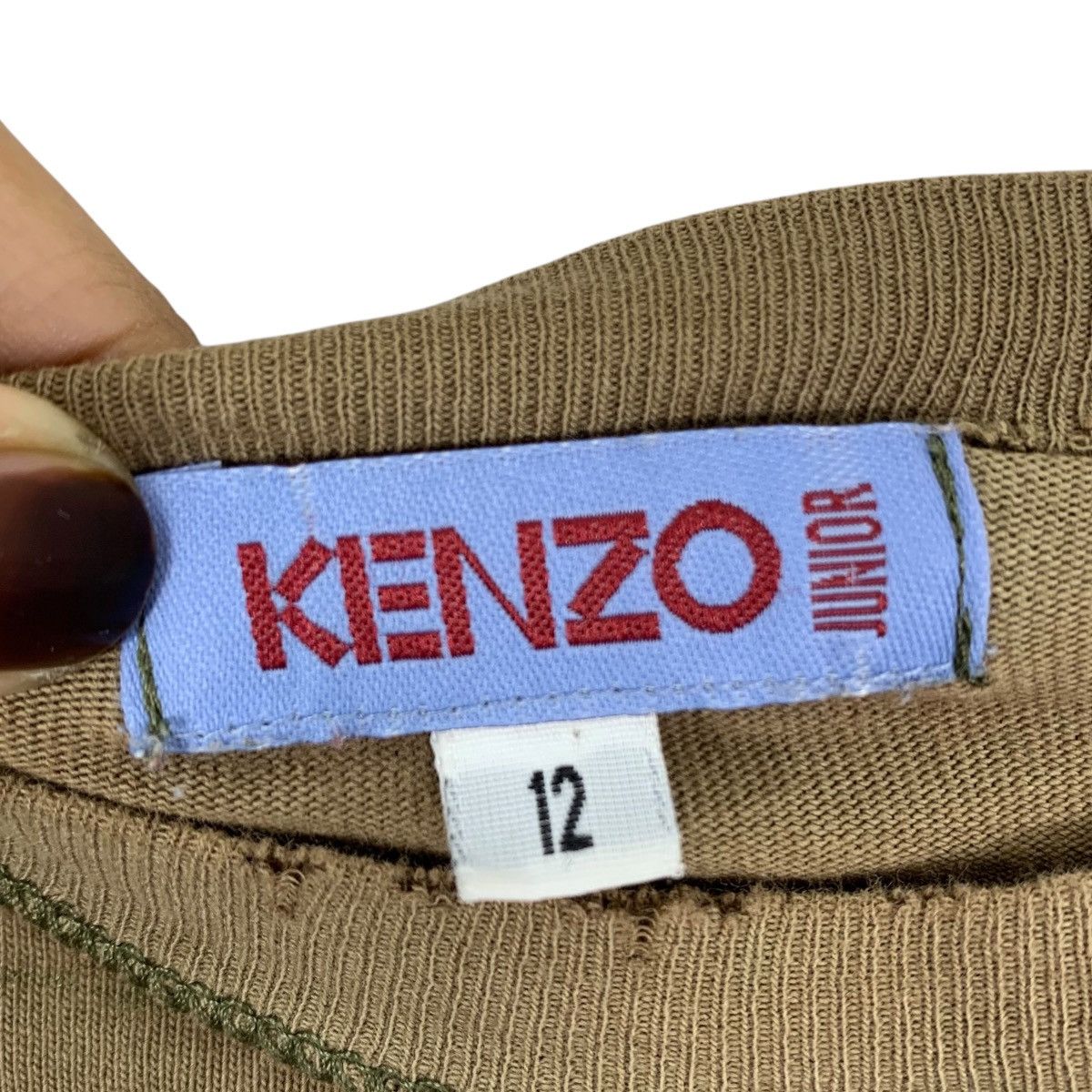Kenzo KENZO JUNIOR Tiger Print Long Sleeve Shirt Size US S / EU 44-46 / 1 - 5 Thumbnail