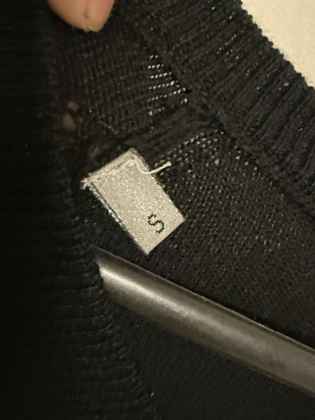 Dior Diorhomme 07AW“Navigate” “Claw”bottom sweater Size US S / EU 44-46 / 1 - 6 Thumbnail