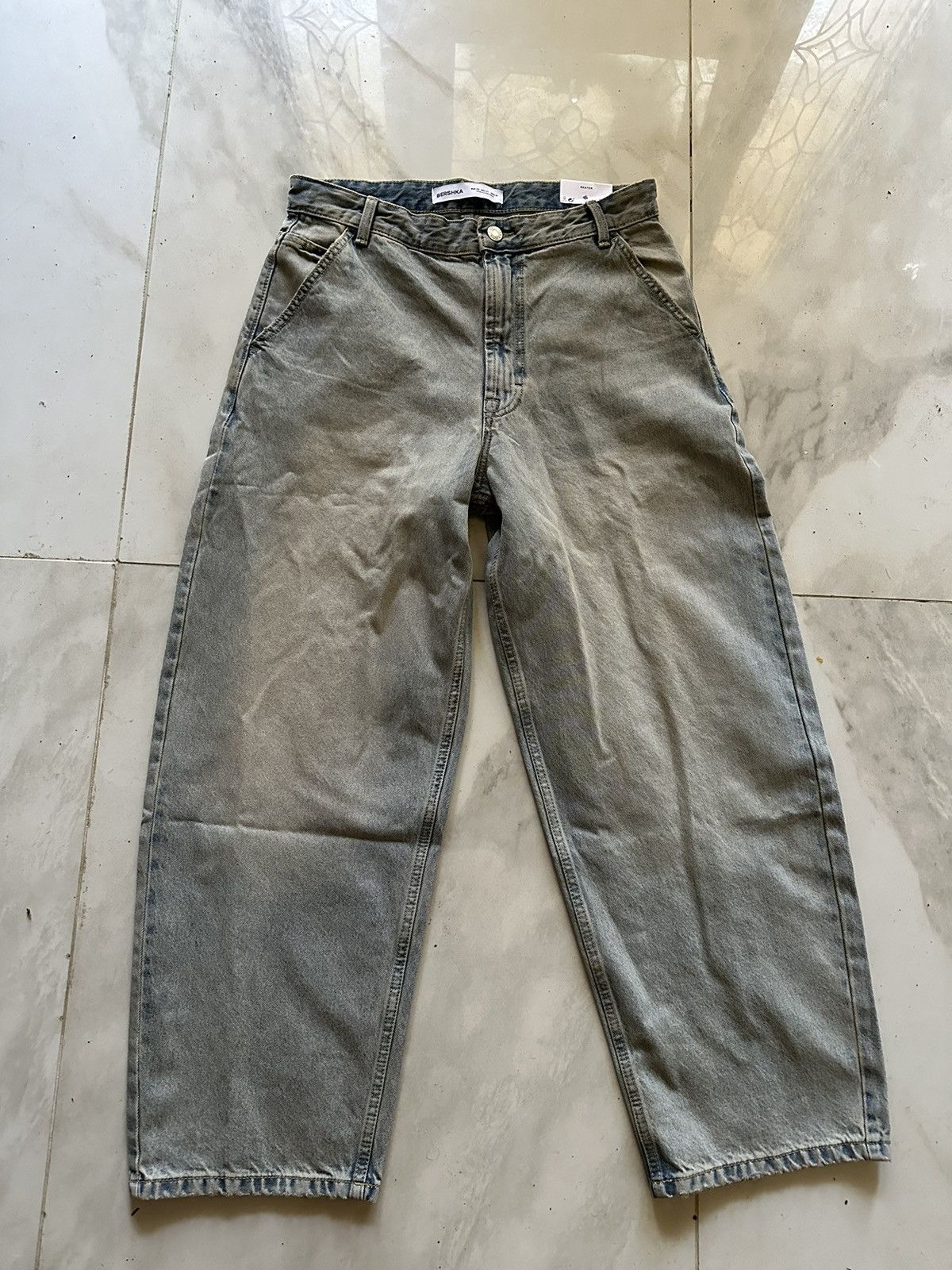 Bershka Bershka Skater Baggy Jeans | Grailed