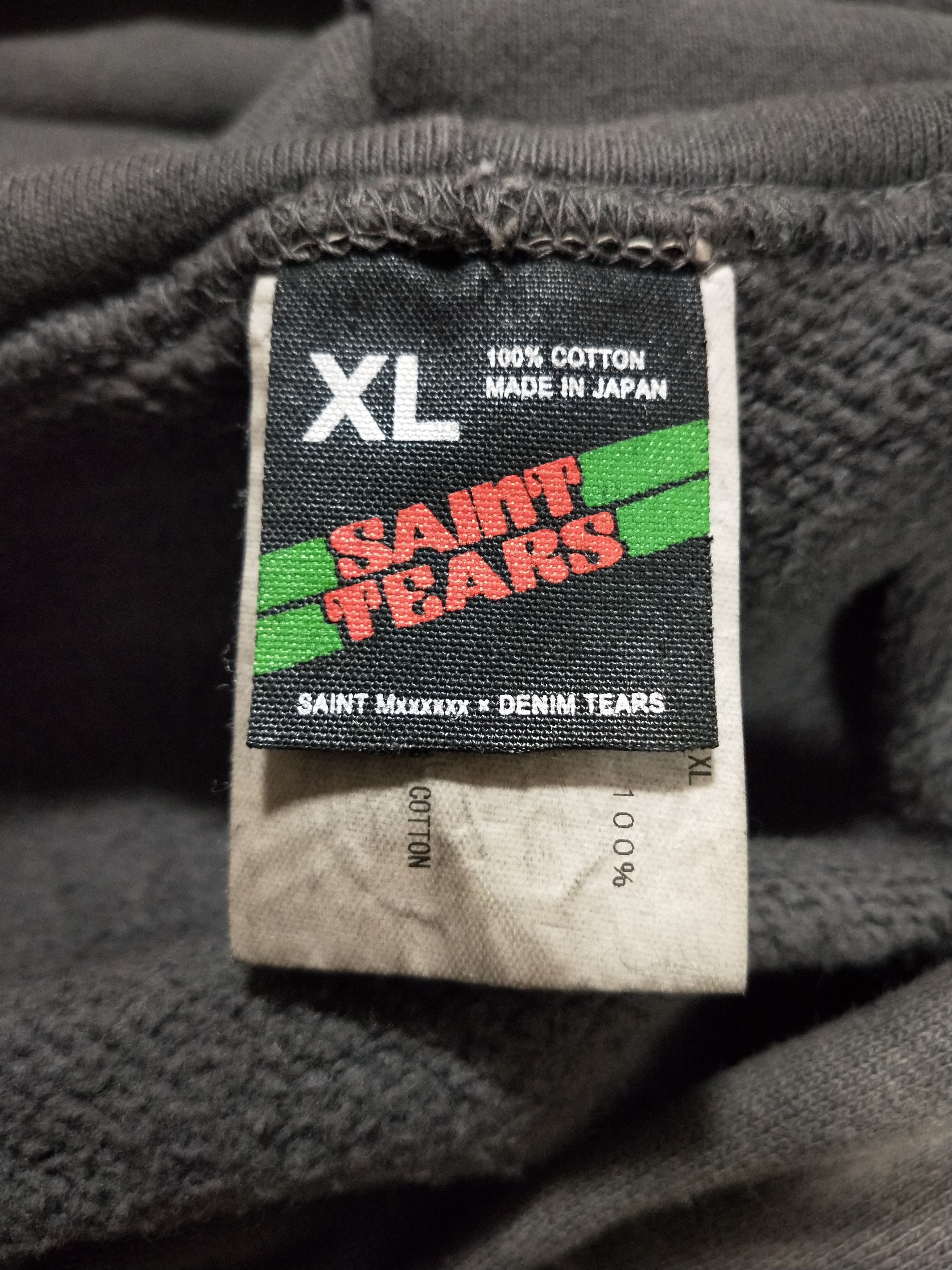 DENIM TEARS × Saint Michael Saint Tears 'Holy Grail' Hoodie Size US XL / EU 56 / 4 - 4 Thumbnail