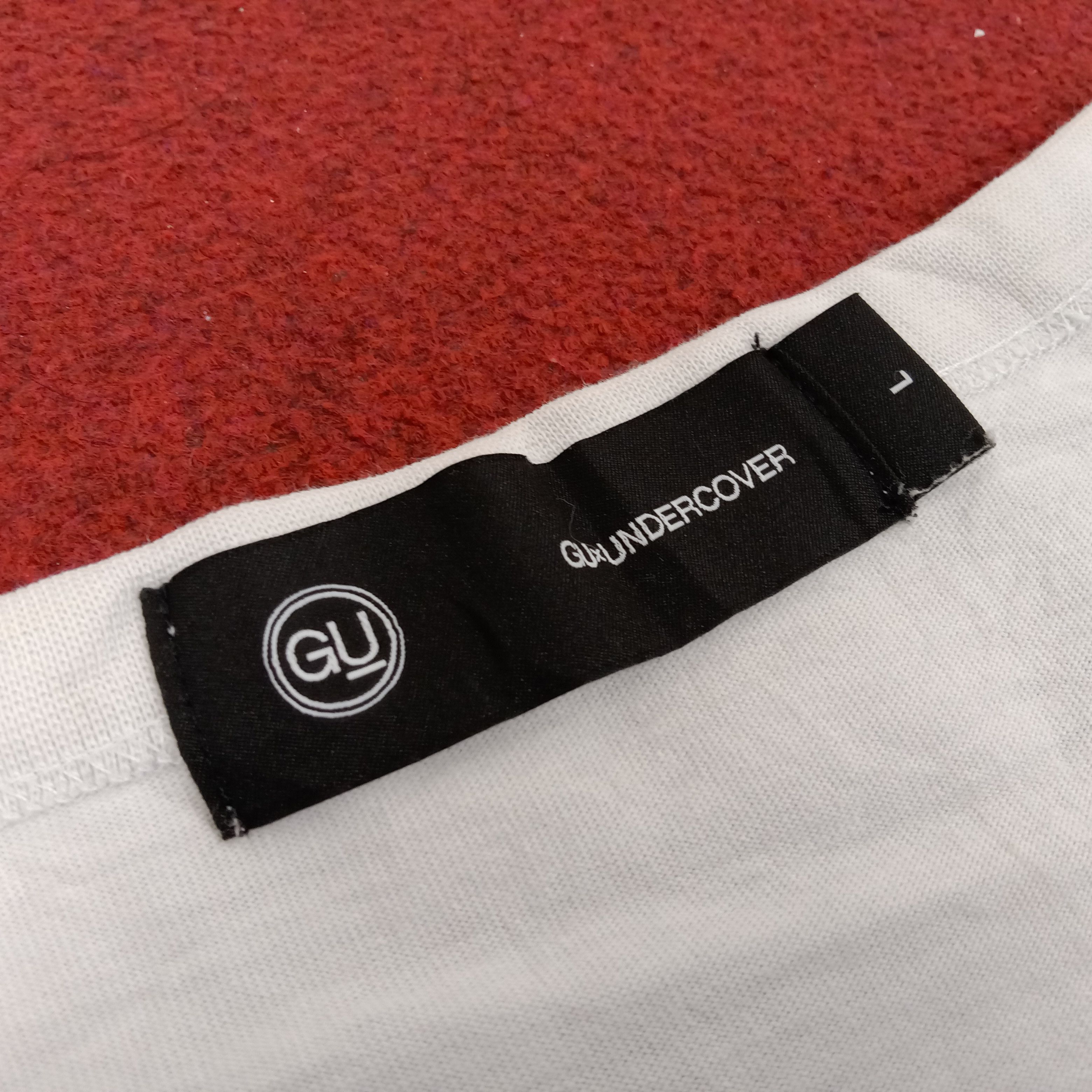 GU Gu X Undercover Streetwear Style Custom Logo Tshirt Size US XL / EU 56 / 4 - 5 Thumbnail