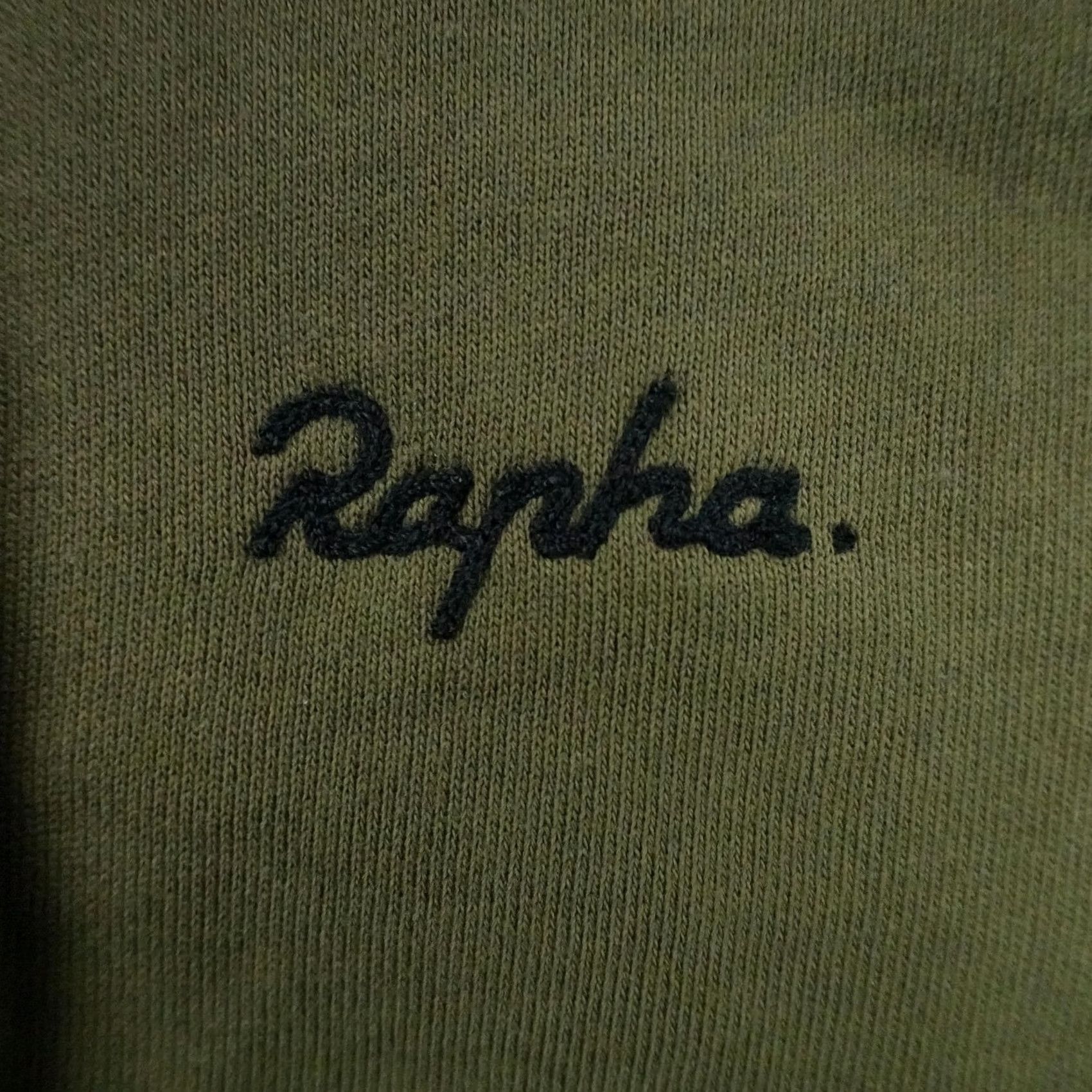 Rapha Rapha Hoodie Mens Medium Green Fleece Full Zip Up Sweatshirt Cycling Athletic Size US M / EU 48-50 / 2 - 3 Thumbnail