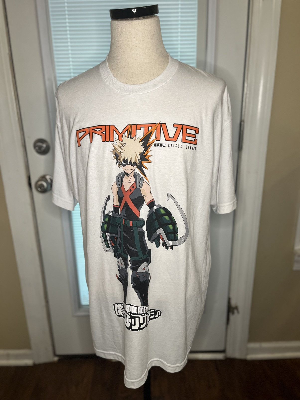 Primitive NWOT Primitive x My Hero Academia Katsuki Bakugo XL Size US XL / EU 56 / 4 - 9 Thumbnail