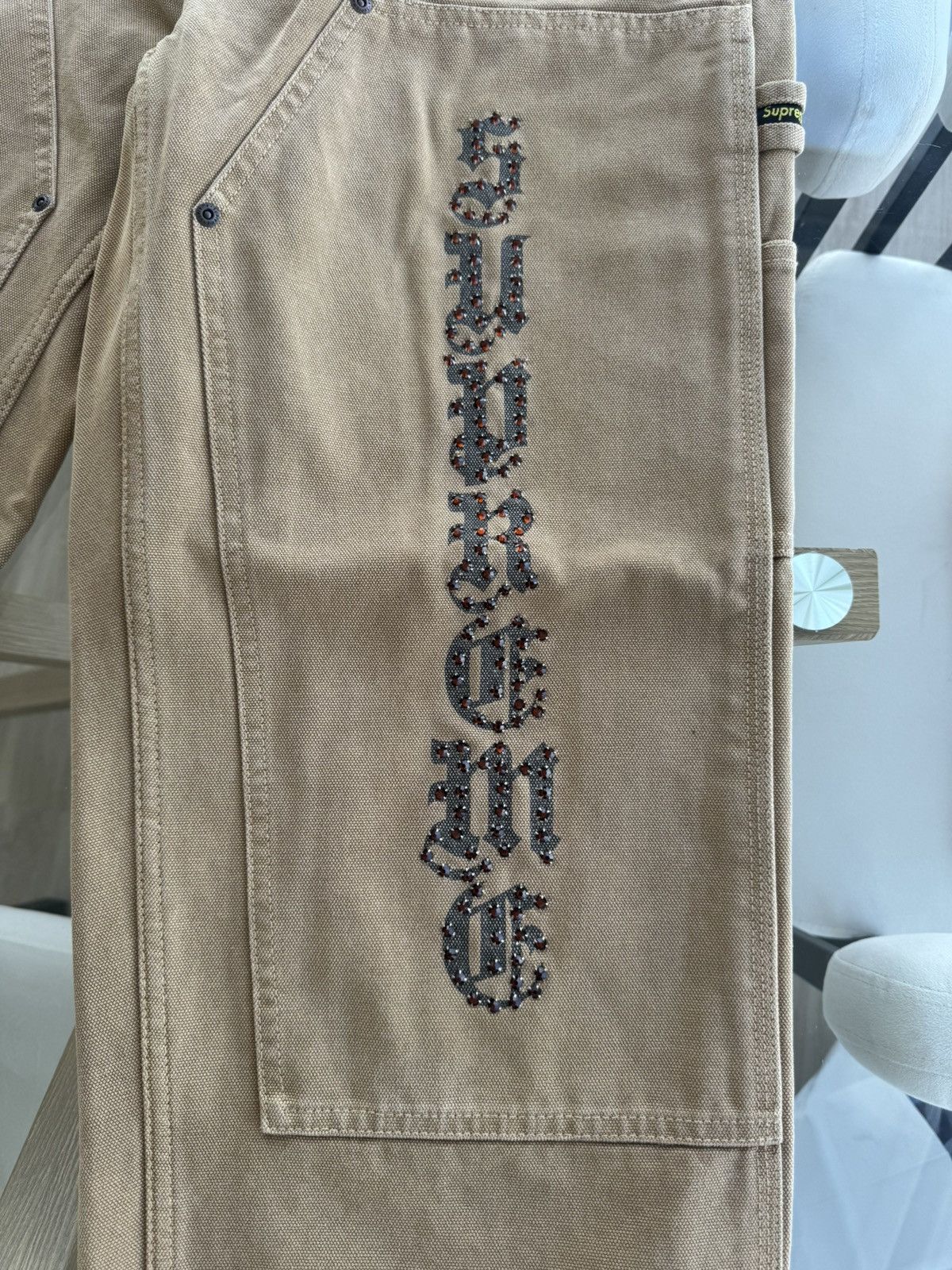 Supreme × The Great China Wall Supreme The Great China Wall Double Knee Painter Pant Size US 30 / EU 46 - 2 Thumbnail