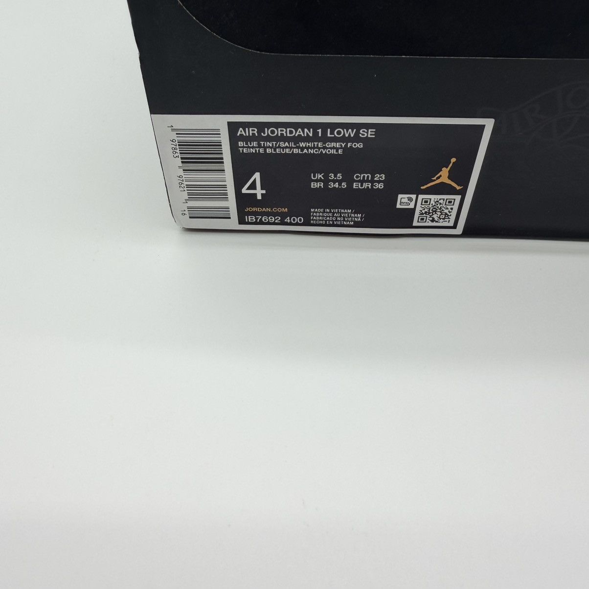 Jordan Brand Jordan 1 Low SE Blue Tint Elephant Tint US 4 Brand New Size US 4 / IT 34 - 8 Thumbnail