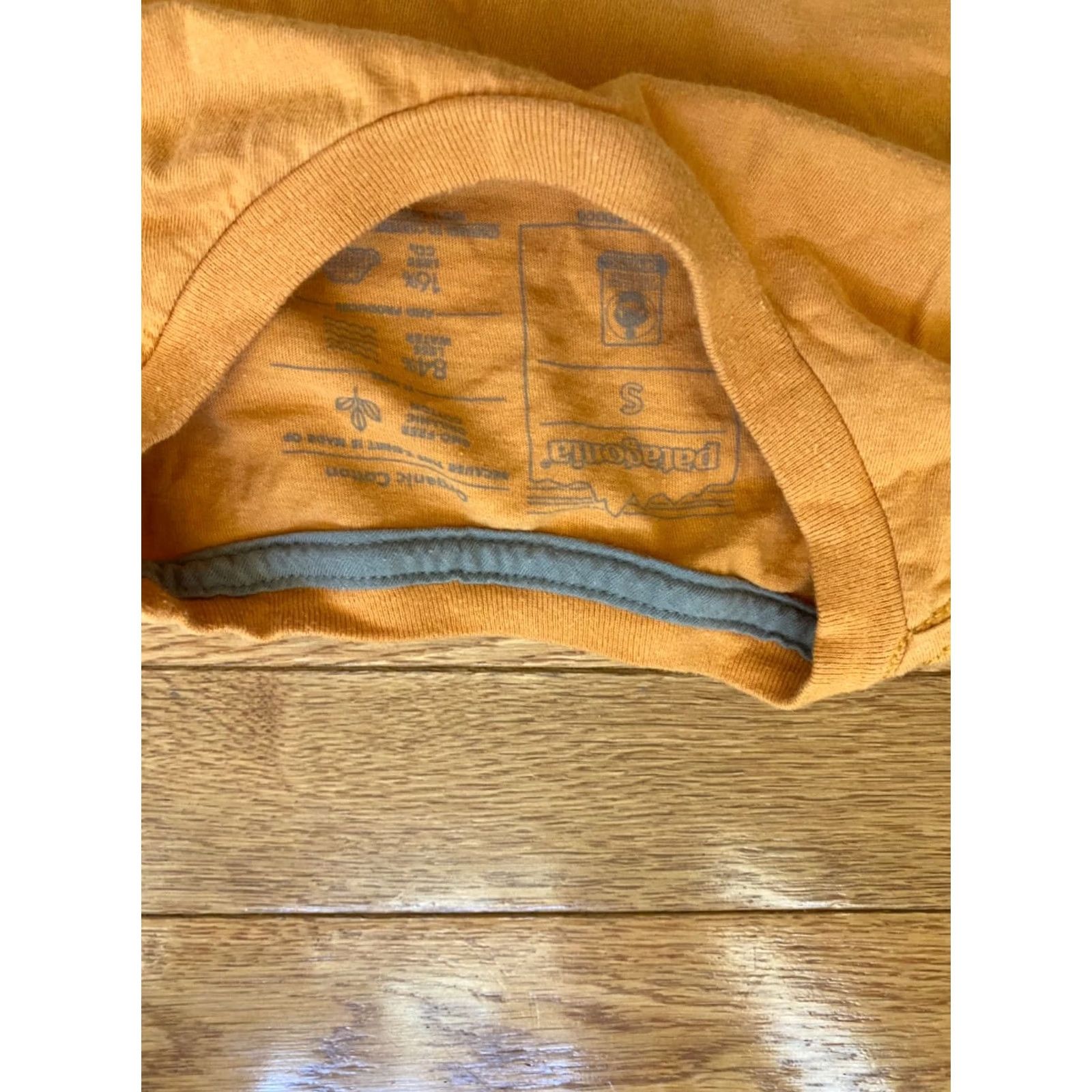 Patagonia Patagonia T Shirt Mens S Orange Organic Cotton Save Our Home Planet Logo Graphic Print Crew Neck Short Sleeve Size US S / EU 44-46 / 1 - 4 Thumbnail