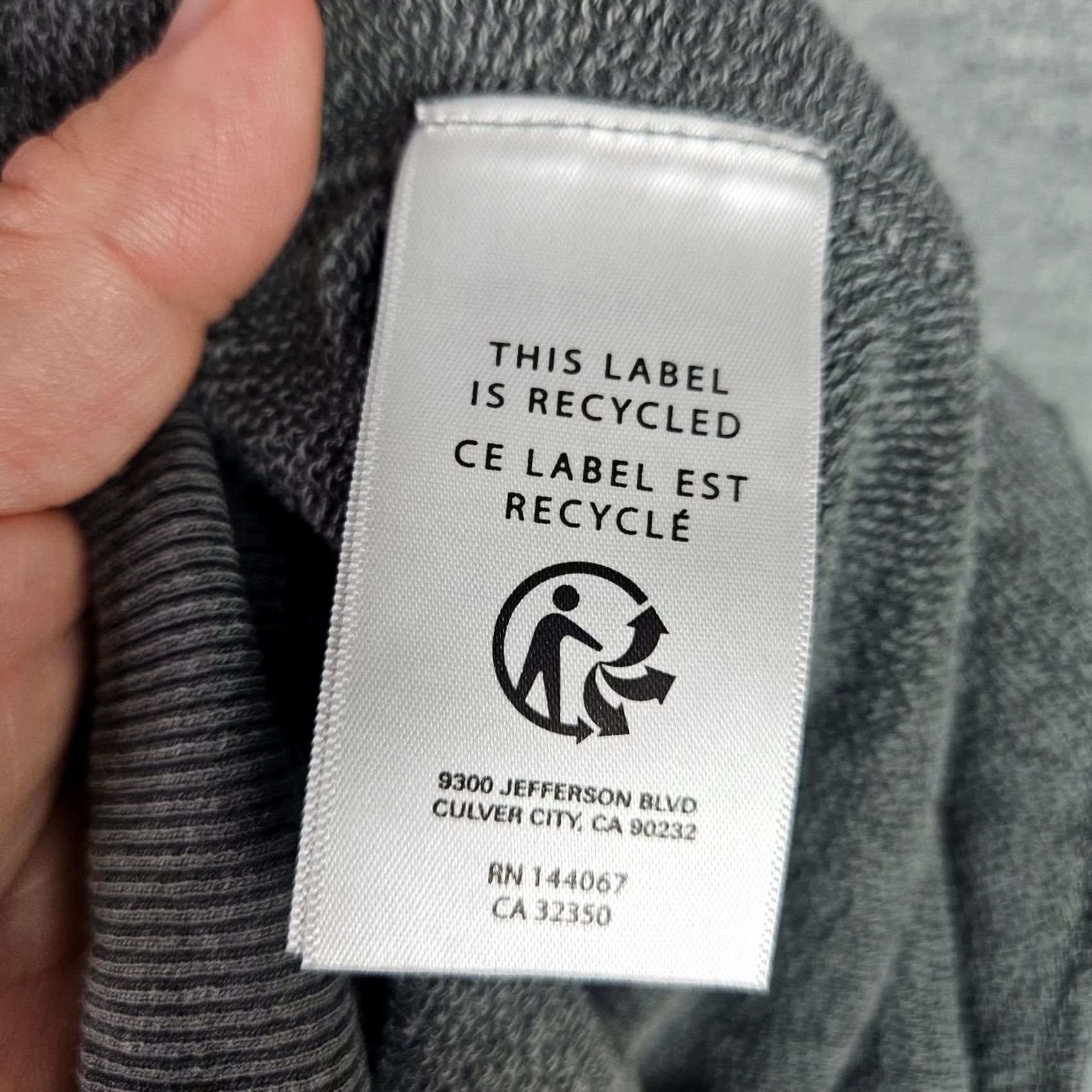 Outerknown Outerknown The California Series Grey Pull-on Sweatpants XS Women Regular Size 26" / US 2 / IT 38 - 6 Thumbnail