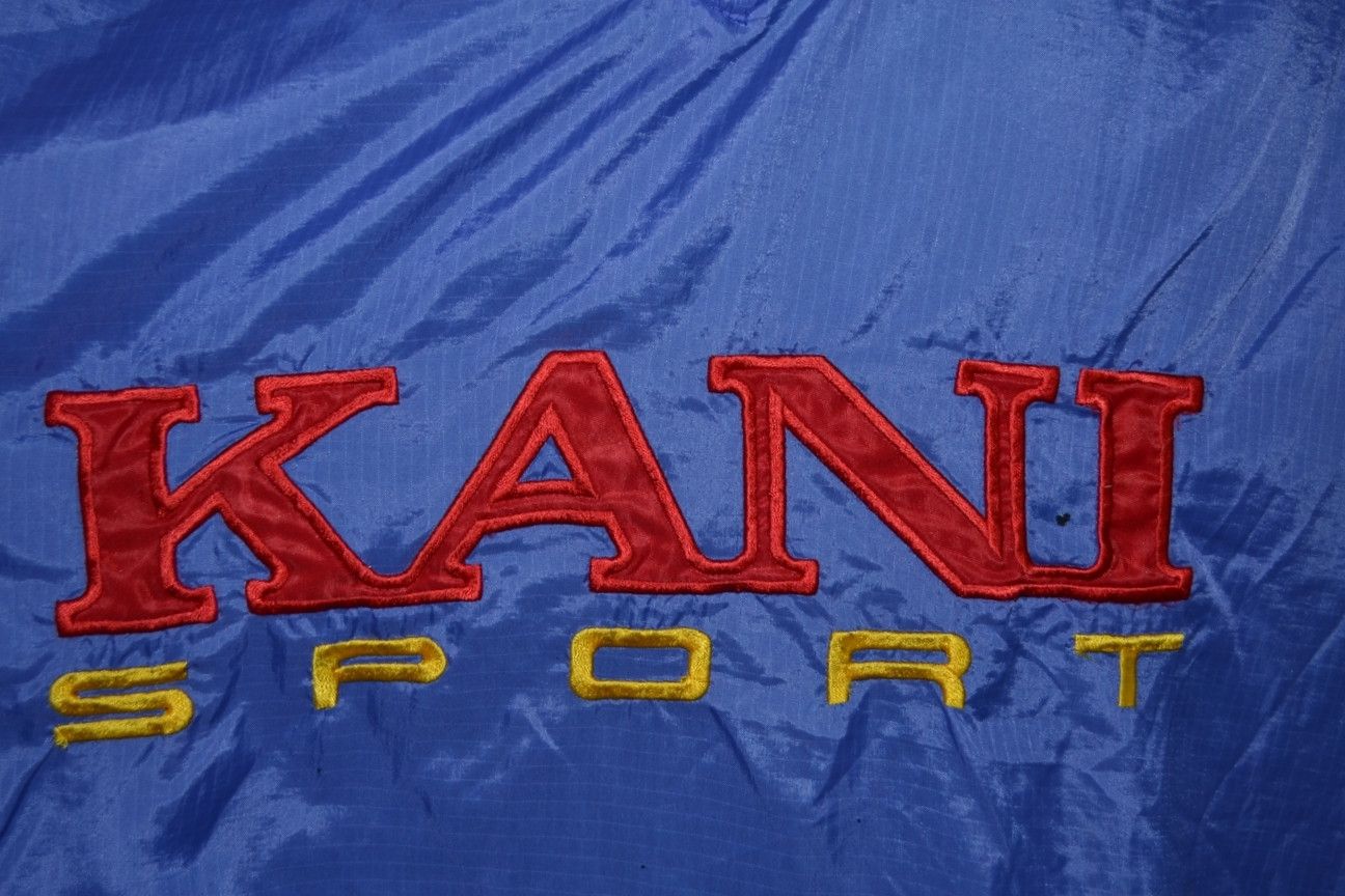 Karl Kani × Vintage KARL KANI OUTERWEAR SPORT Ripstop Nylon Jersey XL Size US XL / EU 56 / 4 - 5 Thumbnail