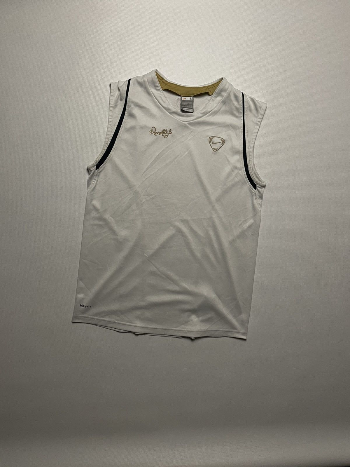 Nike 2007-08 Nike Ronaldinho 'R10' Training Vest - 10/10 -S Size US S / EU 44-46 / 1 - 1 Thumbnail