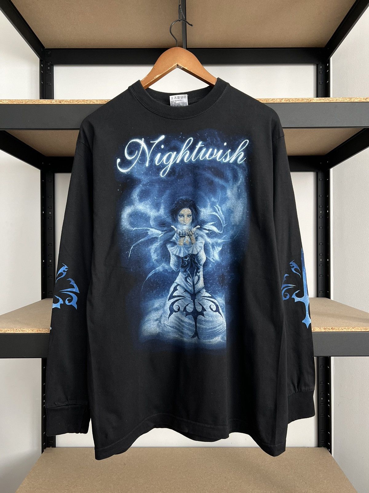 Band Tees Vintage 2005 Nightwish Farewell Metal Band Black T-shirt Size US L / EU 52-54 / 3 - 3 Thumbnail