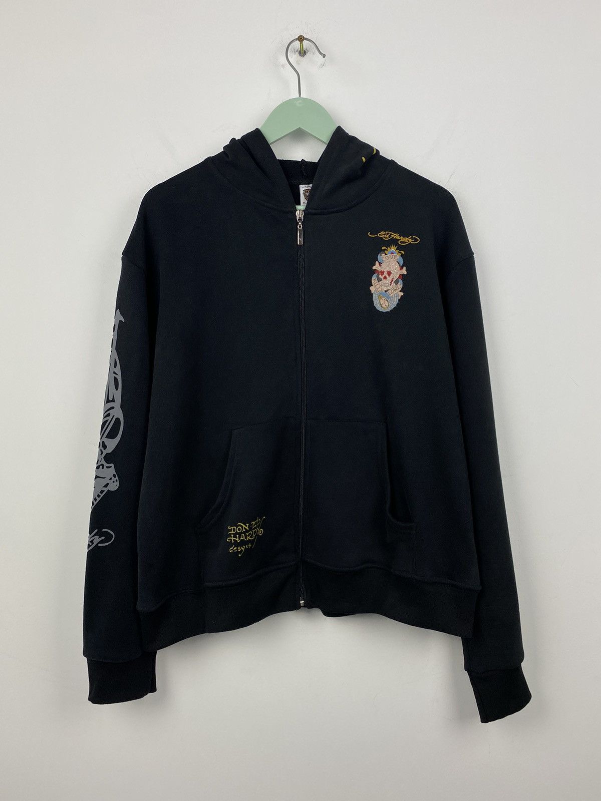 Ed Hardy Ed Hardy by Christian Audigier Hoodie Stussy Evisu Size XL / US 12-14 / IT 48-50 - 2 Thumbnail