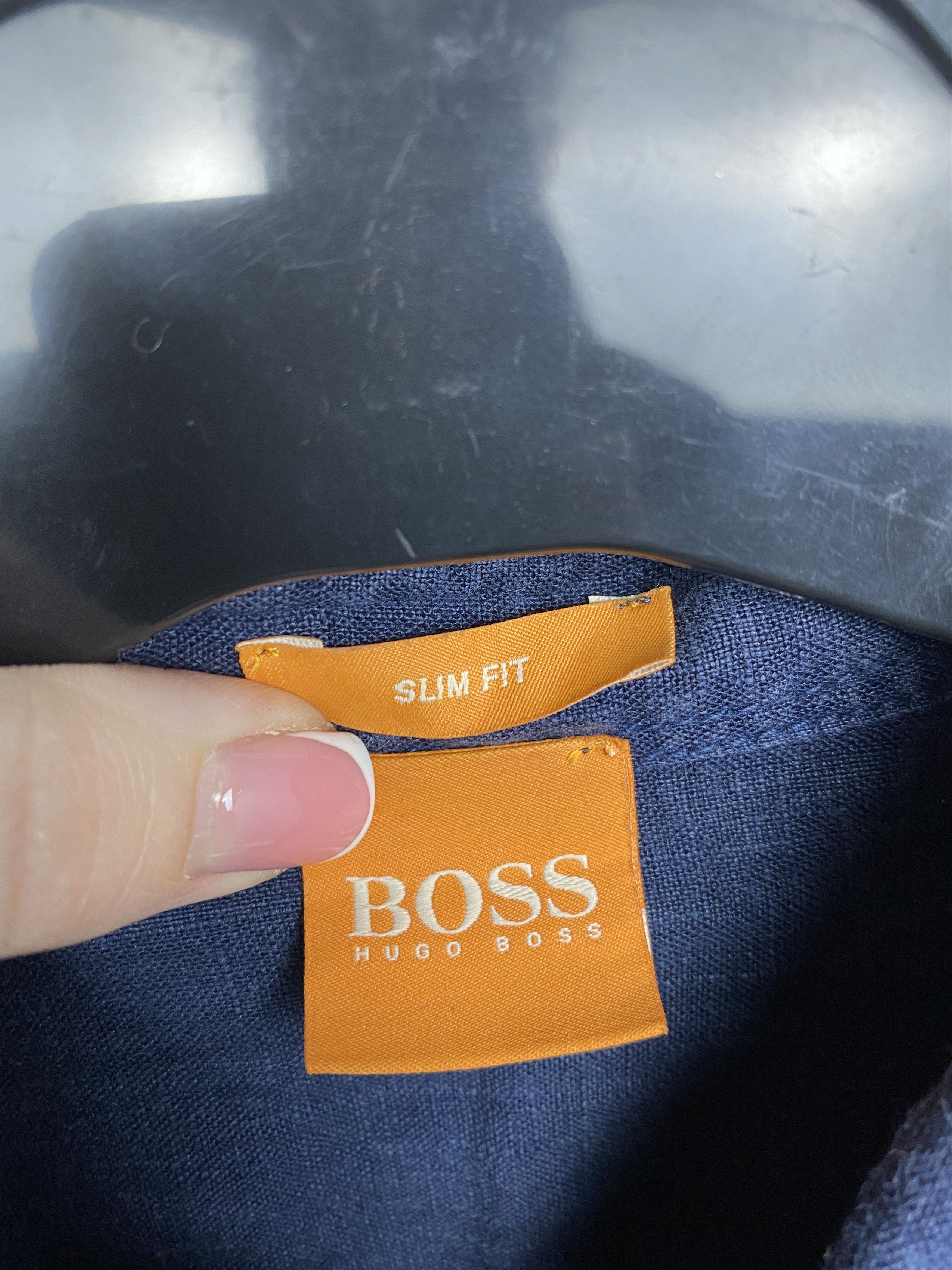 Hugo Boss Hugo Boss Vintage Mens LINEN Long Sleeve Shirt Size US L / EU 52-54 / 3 - 3 Thumbnail