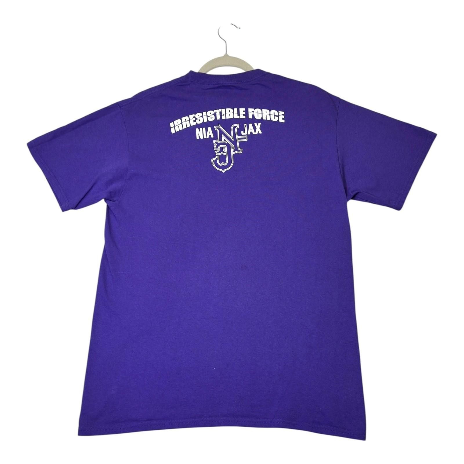 WWE WWE T-Shirt Men's UK Size M Purple Authentic Nia Jax Size US M / EU 48-50 / 2 - 5 Thumbnail