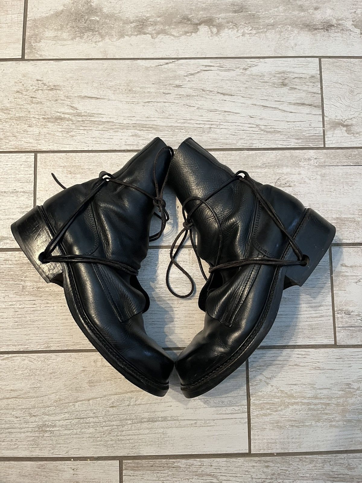 image of Dirk Bikkembergs Lace Through Boots in Black, Men's (Size 11)