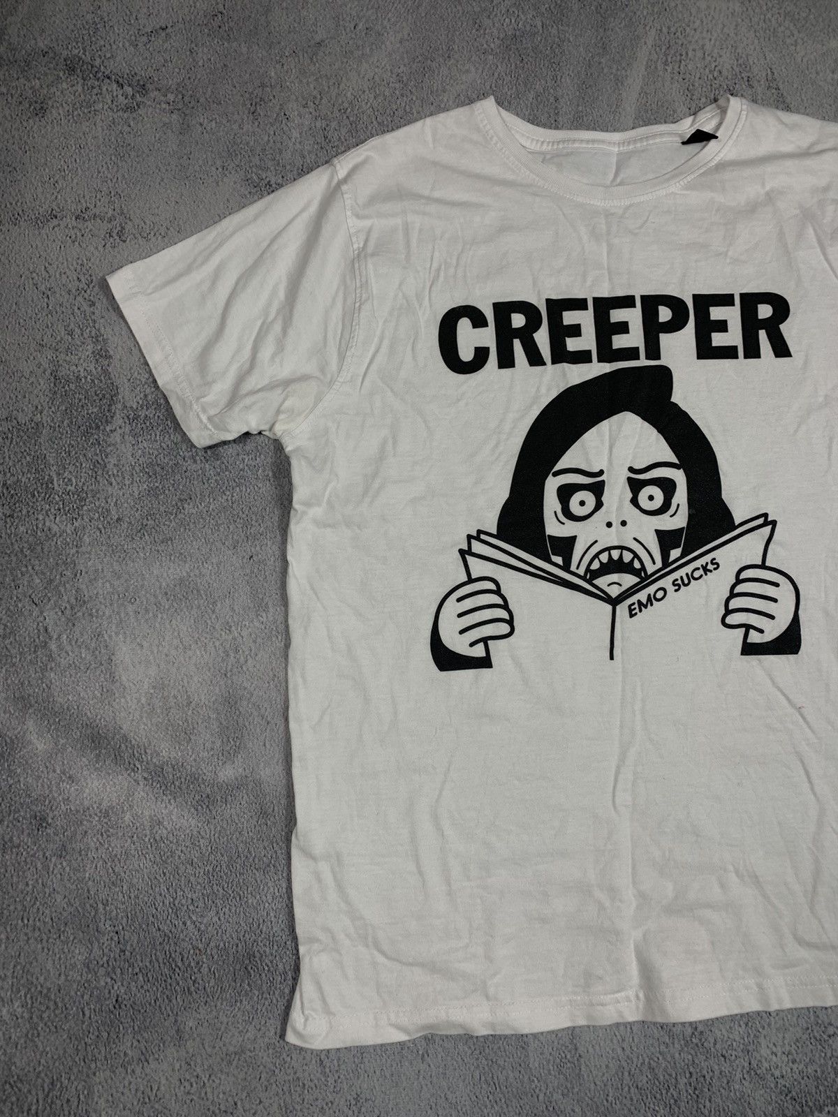 Other Vintage Y2K Humor Emo Sucks tee streetwear big logo size M Size US M / EU 48-50 / 2 - 2 Thumbnail