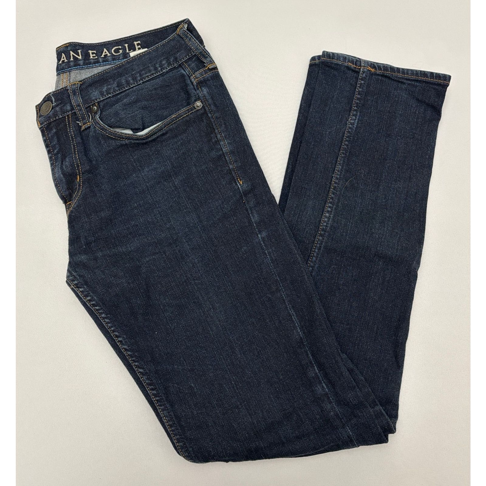 American Eagle Outfitters AMERICAN EAGLE 30x31 Men’s Skinny Fit Jeans | Excellent! Size US 30 / EU 46 - 4 Thumbnail