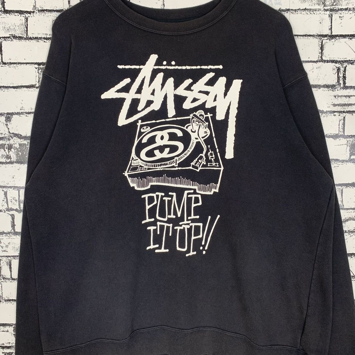 Stussy Vintage Stussy Crewneck Stussy Pump It Up Sweatshirt Size US XL / EU 56 / 4 - 5 Thumbnail