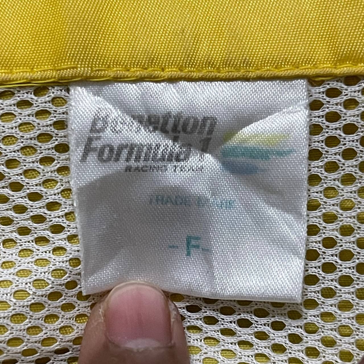 Benetton Vintage Benetton Formula 1 Racing Light Jacket Size US L / EU 52-54 / 3 - 14 Thumbnail