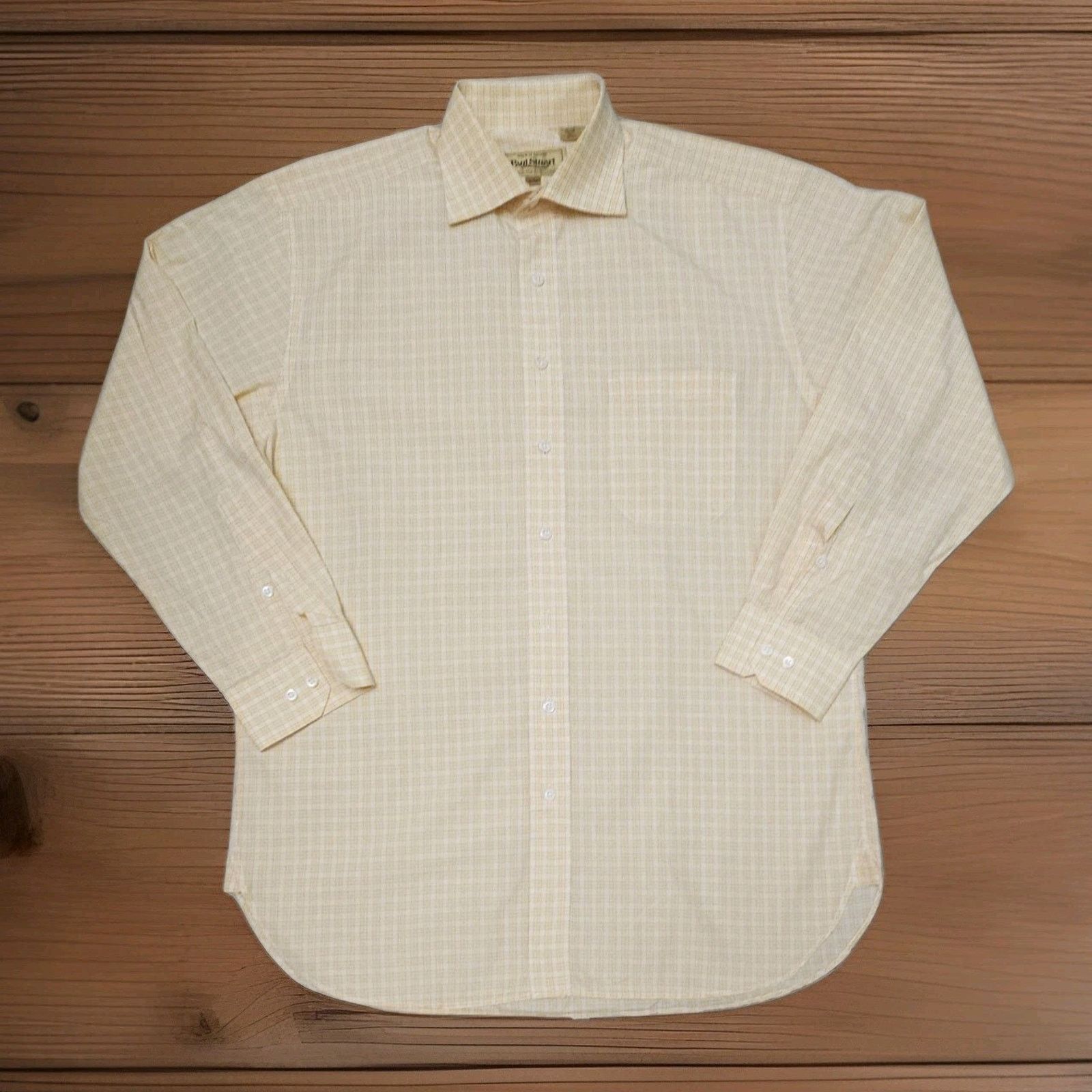 Paul Stuart Paul Stuart Check Cotton Spread Collar Long Sleeve 16/33 Size US L / EU 52-54 / 3 - 1 Thumbnail