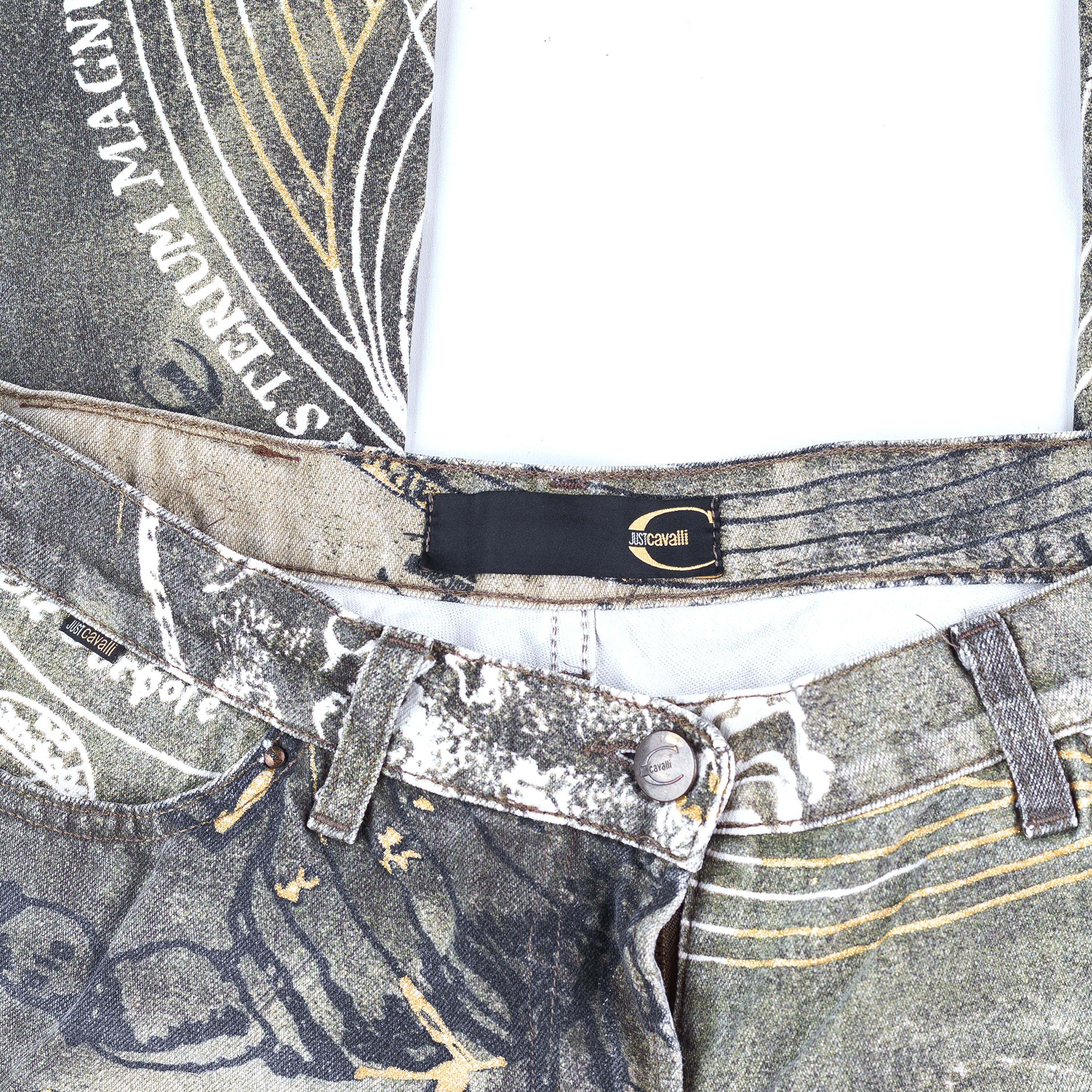 Just Cavalli Just Cavalli AW 2003 Astrology Vintage Pants (M) Size US 27 - 9 Thumbnail