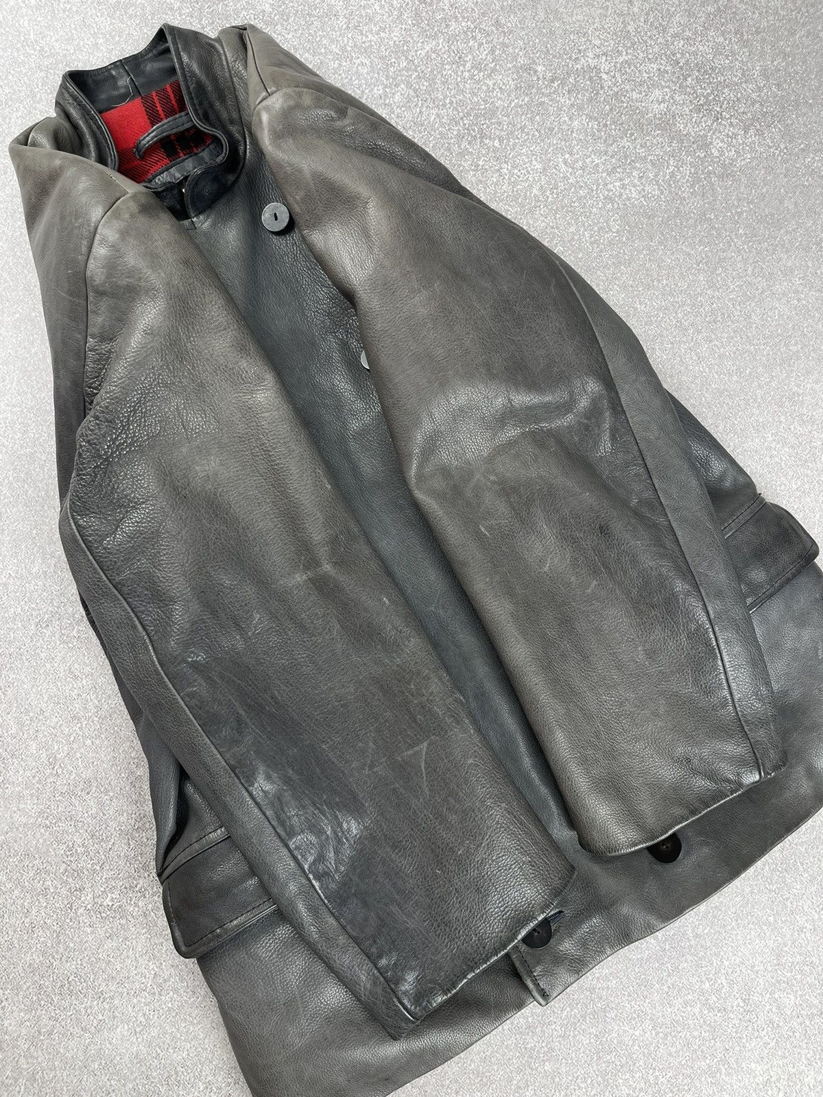 Chevignon × Vintage Vintage Chevignon Paris Leather Jacket Women’s Size M Size M / US 6-8 / IT 42-44 - 14 Thumbnail