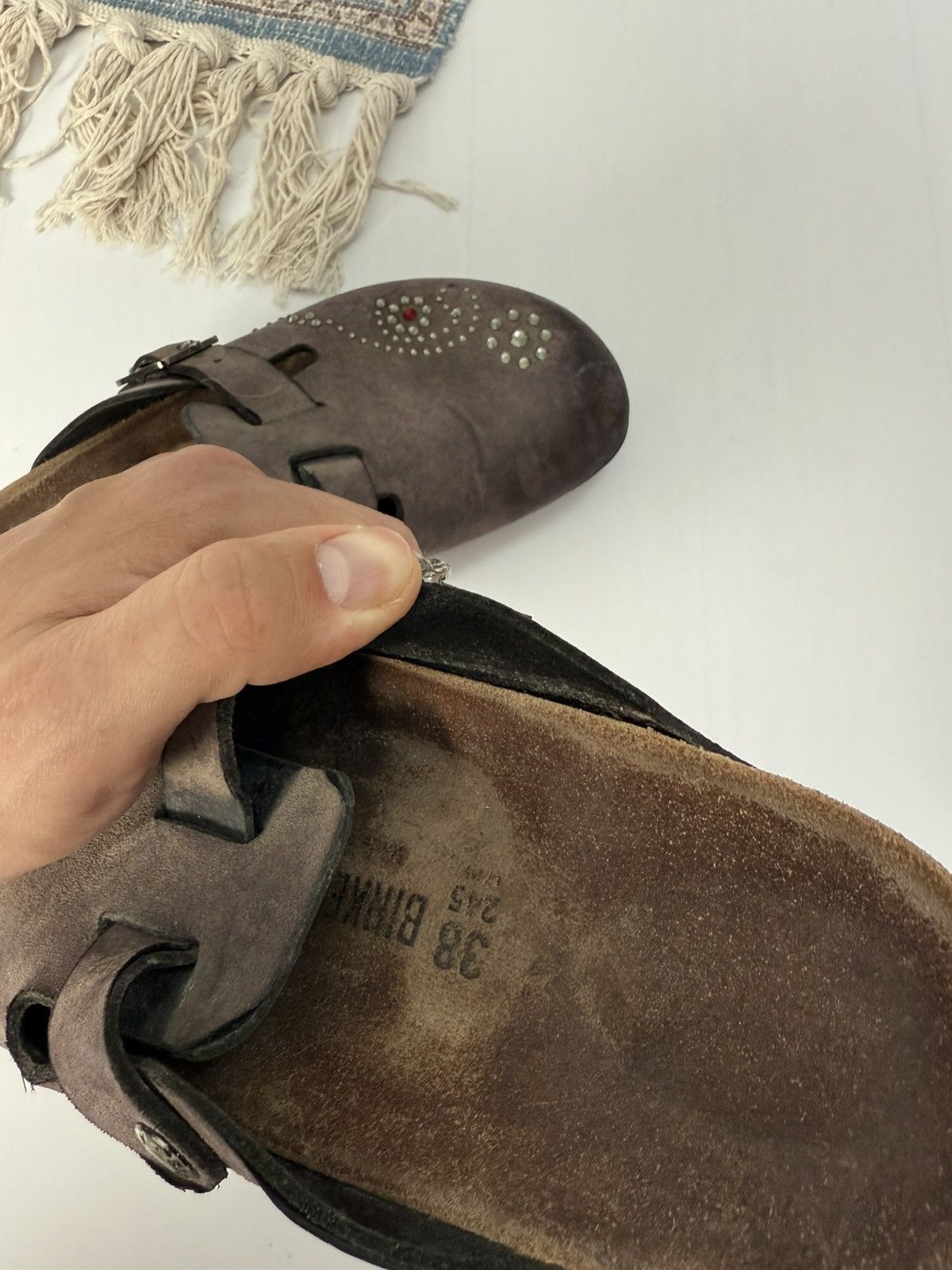 Birkenstock Rare Birkenstock Boston Rock Star Baby Sandals Shoes Size US 8 / IT 38 - 10 Thumbnail