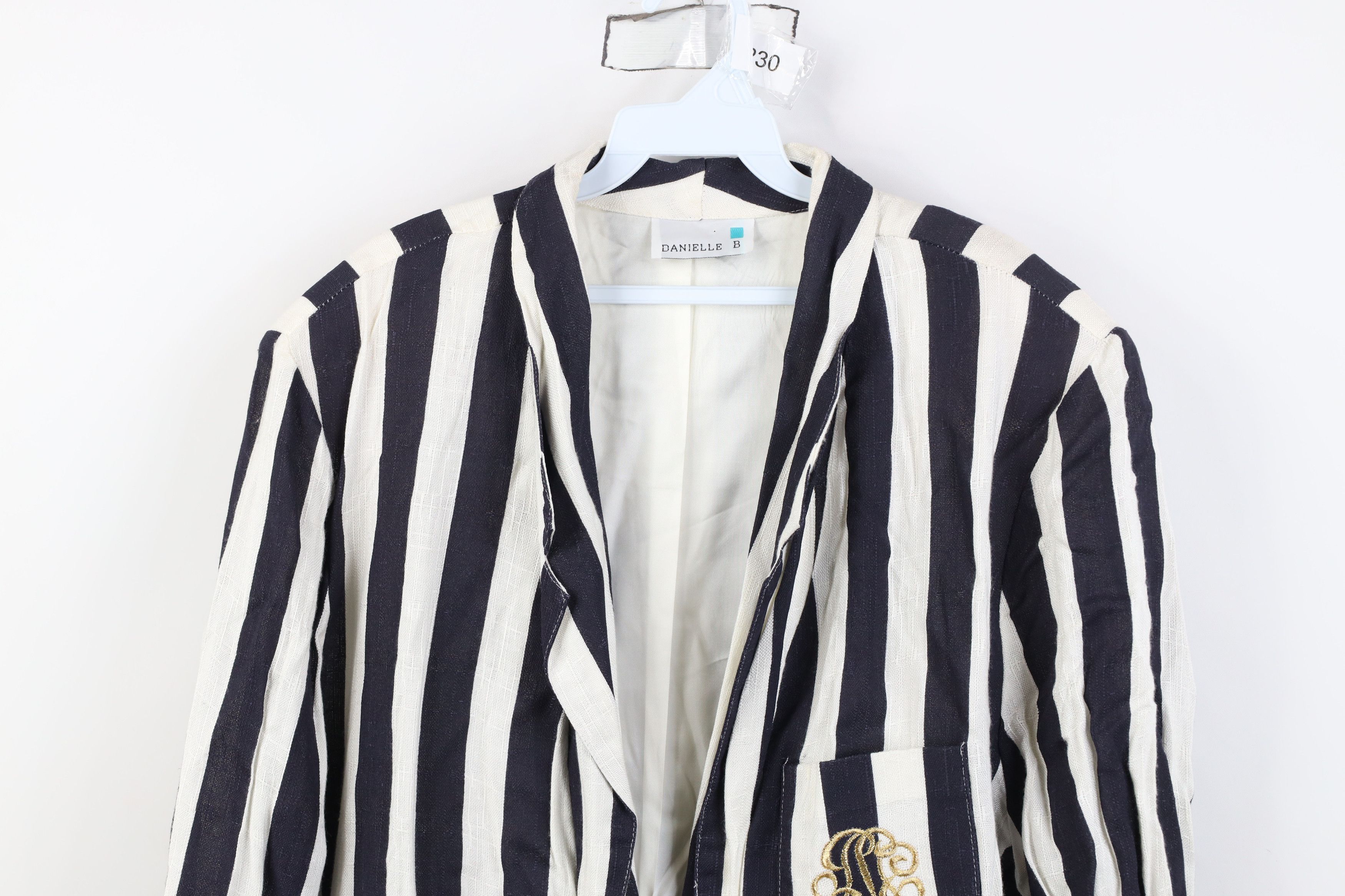 Vintage Vintage 90s Streetwear Gabardine Boat Blazer Jacket Coat USA Size XL / US 12-14 / IT 48-50 - 2 Thumbnail
