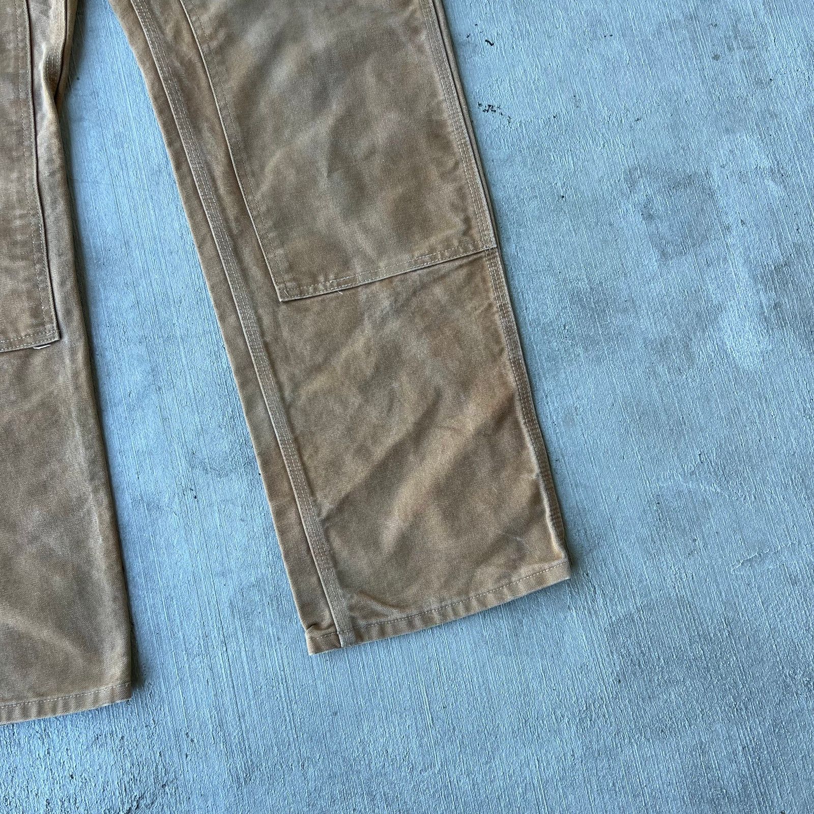 Carhartt × Vintage Carhartt brown double knee work wear carpenter pants Size US 34 / EU 50 - 8 Thumbnail