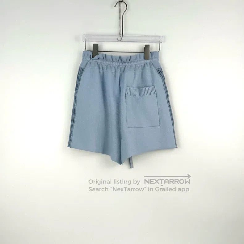 Louis Vuitton Louis Vuitton size l Light blue badge logo knit shorts Size US 28 / EU 44 - 4 Thumbnail