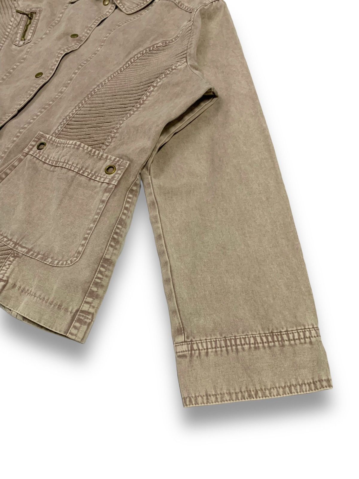 Japanese Brand Vintage Japanese Brand Snap Button Cotton Jacket Size L / US 10 / IT 46 - 11 Thumbnail