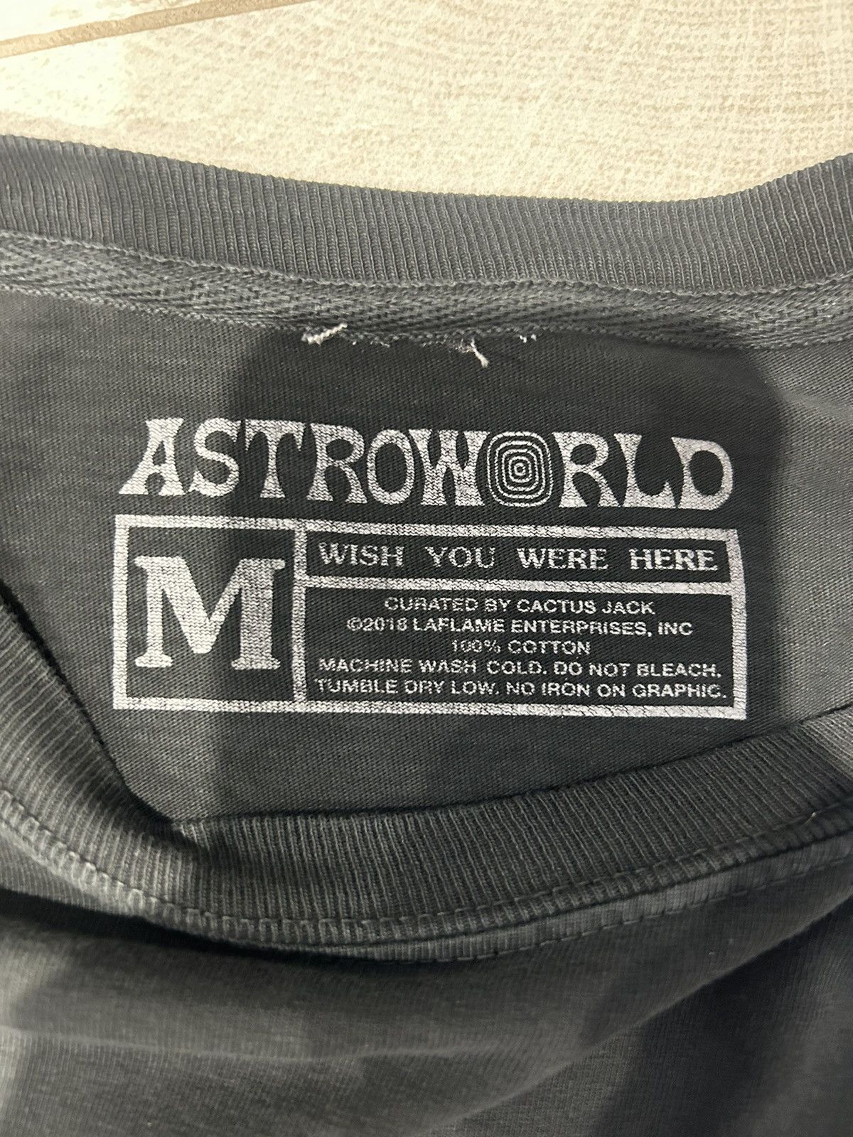 Travis Scott Astroworld Enjoy The Ride Longsleeve Size US M / EU 48-50 / 2 - 3 Thumbnail