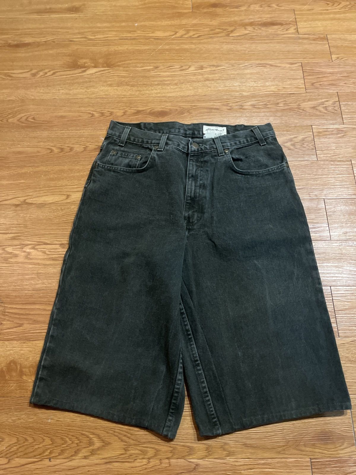 Eddie Bauer vintage 90’s green custom widelegged eddie bauer shorts Size US 31 - 2 Thumbnail