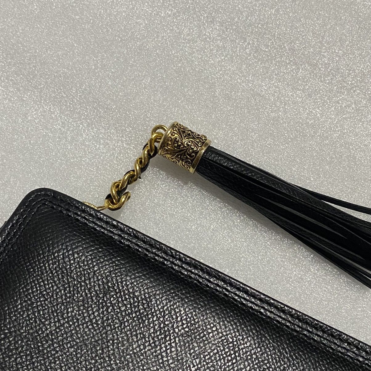 Valentino Valentino Garavani Clutch Black Leather Size ONE SIZE - 4 Thumbnail