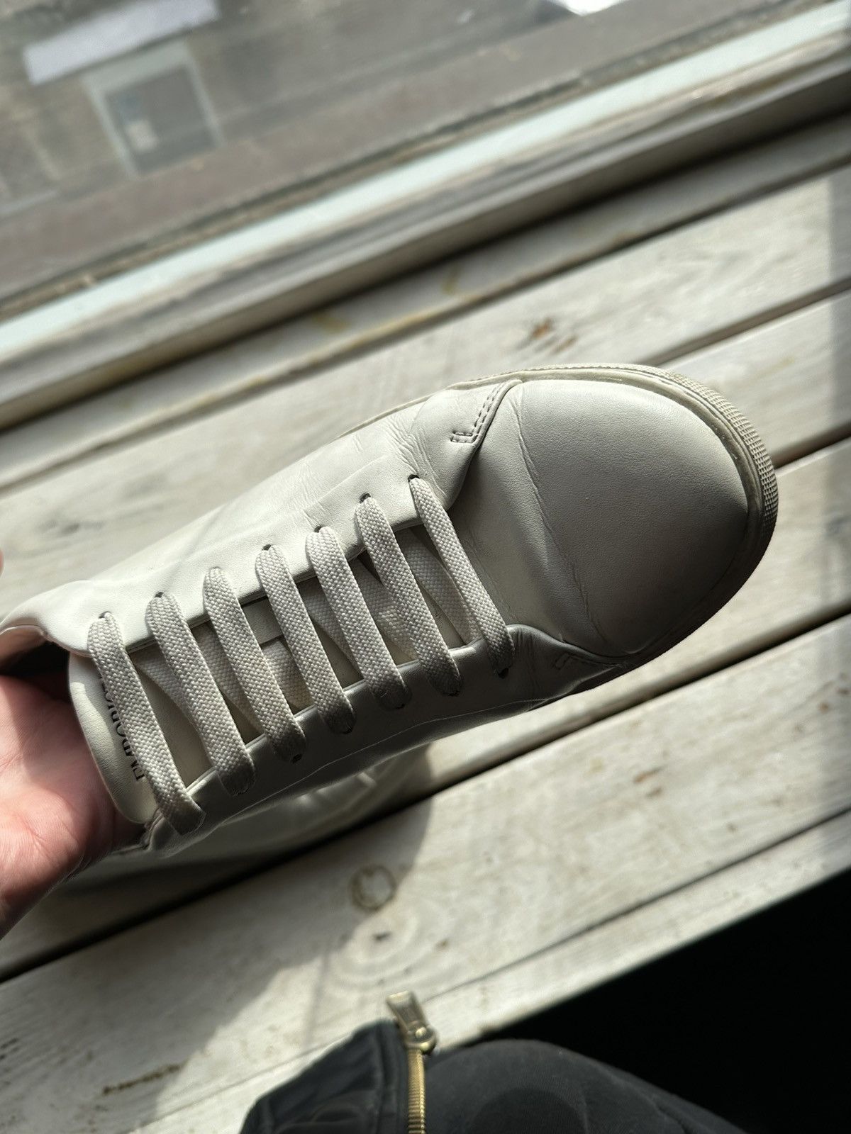 Designer × Emporio Armani × Giorgio Armani 🚨ARMANI WHITE SHOES MINIMALISM SNEAKERS MONOGRAM LUXURY Size US 6 / EU 39 - 11 Thumbnail