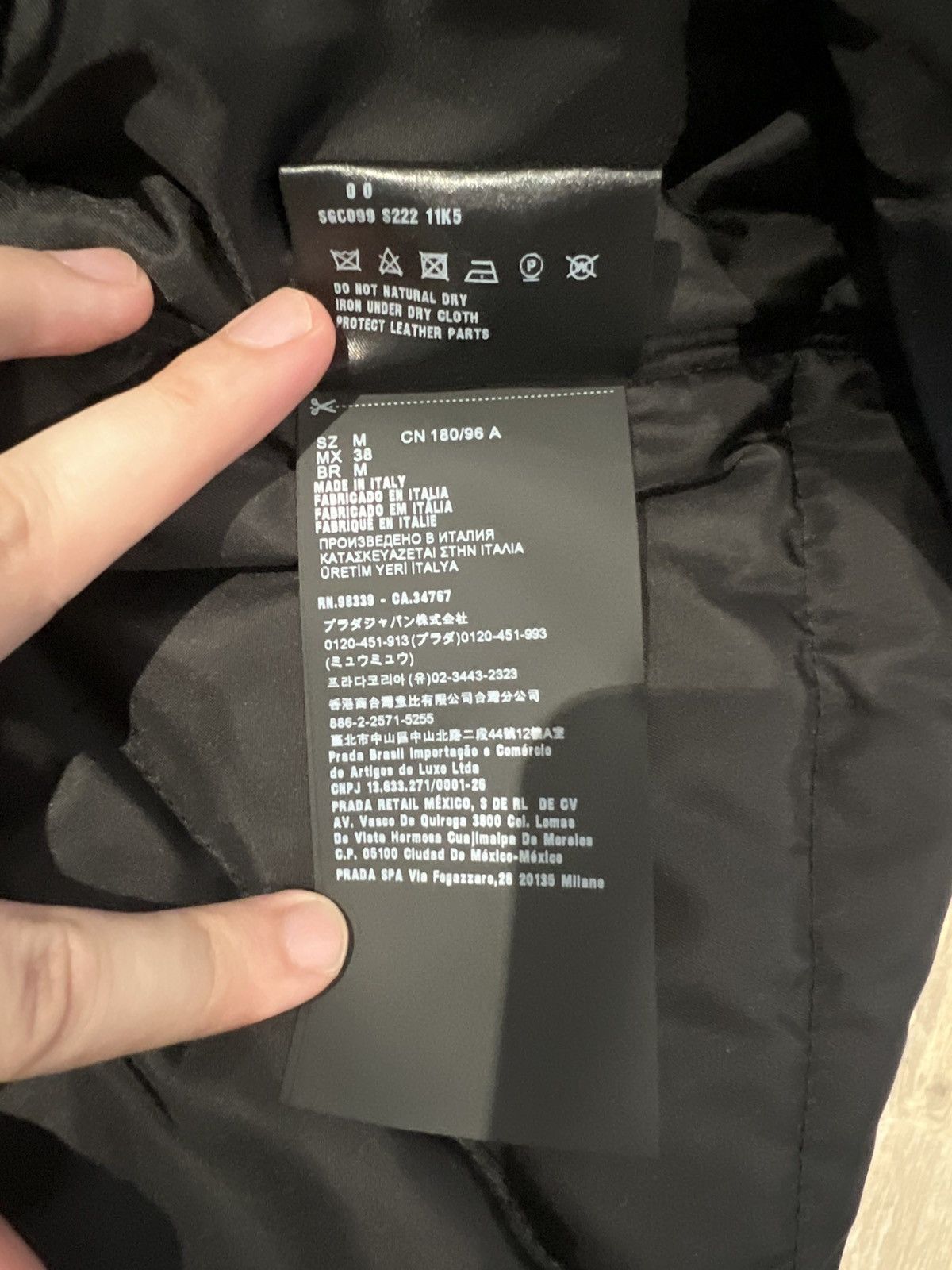 Prada × Raf Simons Prada FW22 Mens Cinematic “Special Edition” printed Parka Size US M / EU 48-50 / 2 - 10 Thumbnail