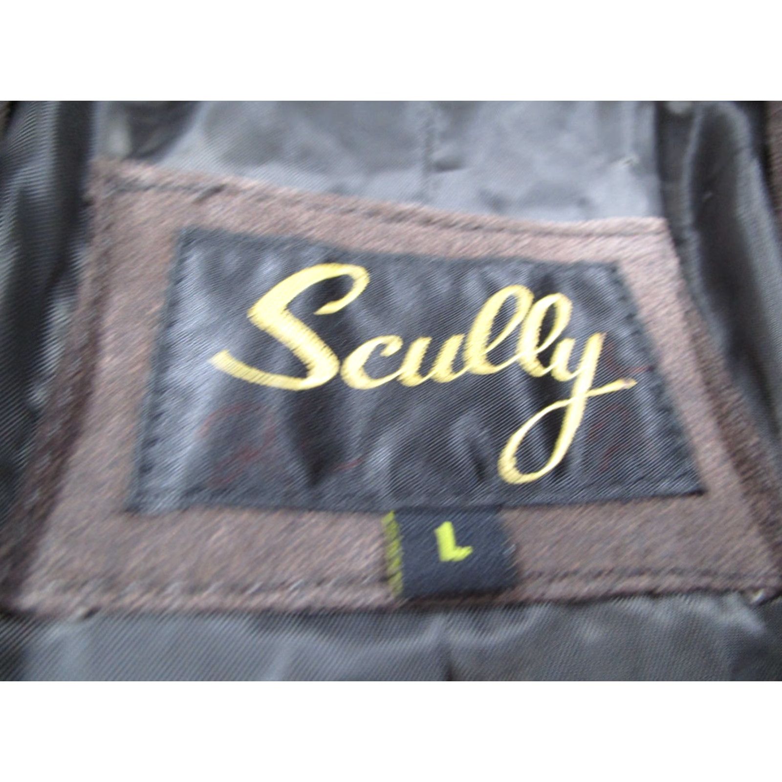 Scully Scully Leatherwear Jacket Mens Large Brown Suede 2 Button Leather Blazer Coat Size 42R - 2 Thumbnail