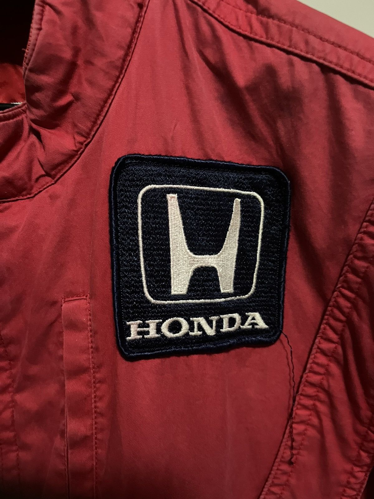 Honda Vintage Honda F1 Racing Jacket (Camel Team Lotus Patch) - L Size US L / EU 52-54 / 3 - 5 Thumbnail