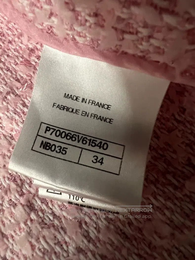 Chanel Chanel 21c cherry blossom pink jacket Size XXS / US 00 / IT 34 - 4 Thumbnail