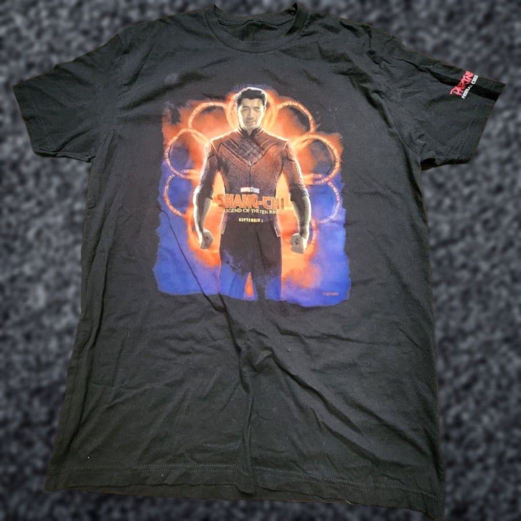 Vintage VINTAGE Marvel Shang-Chi Shirt Mens M Movie Promo Crew Neck Black Cotton T-Shirt Mens Size US M / EU 48-50 / 2 - 1 Thumbnail