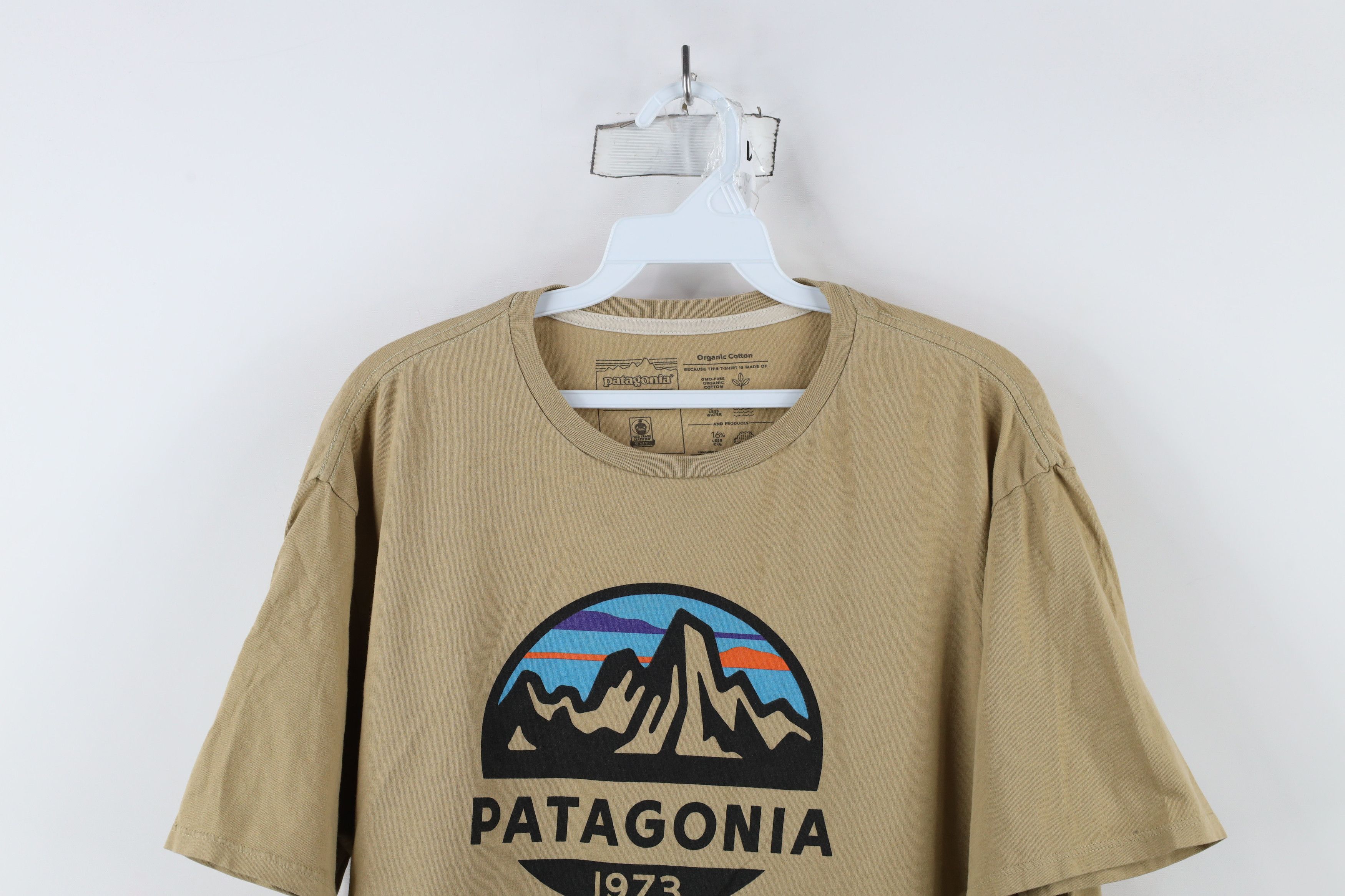 Patagonia × Vintage Patagonia Mountains Organic Cotton Short Sleeve T-Shirt Size US L / EU 52-54 / 3 - 2 Thumbnail