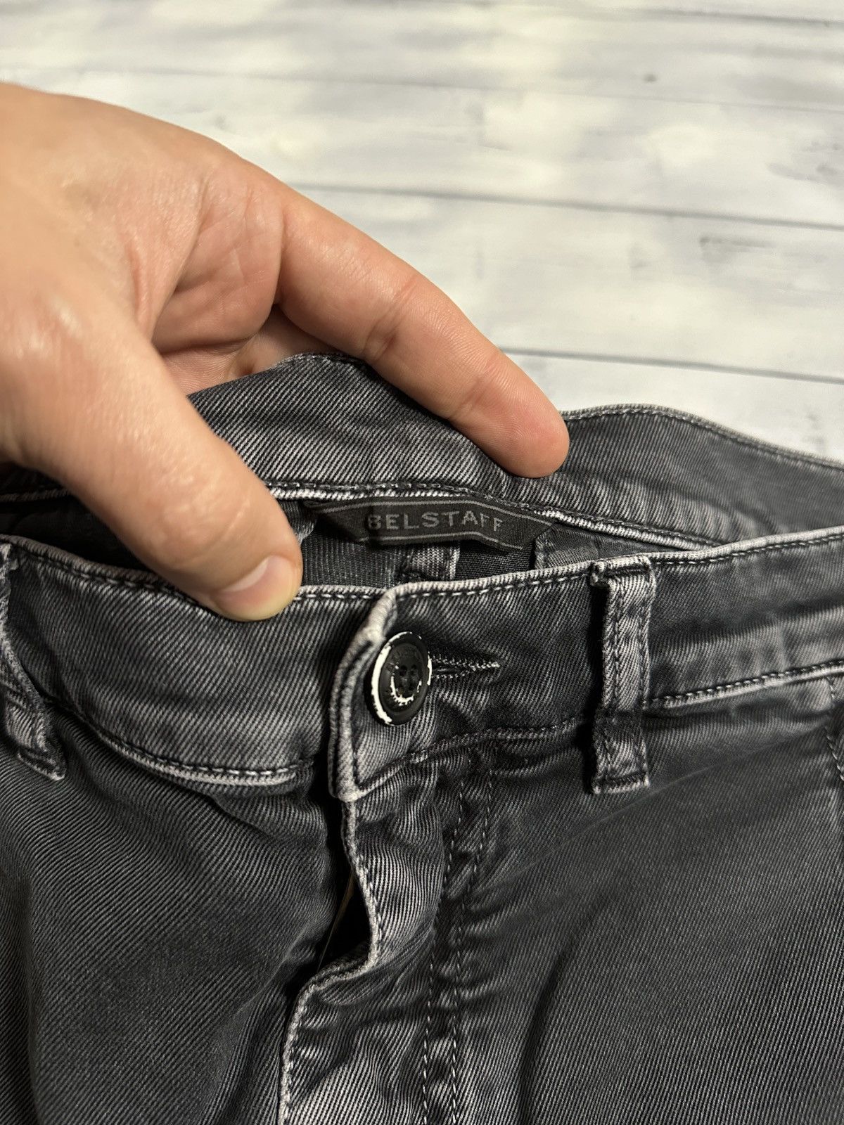 Belstaff Rare Luxury Pants Belstaff Moto Avant-Garde style. Size US 33 - 13 Thumbnail