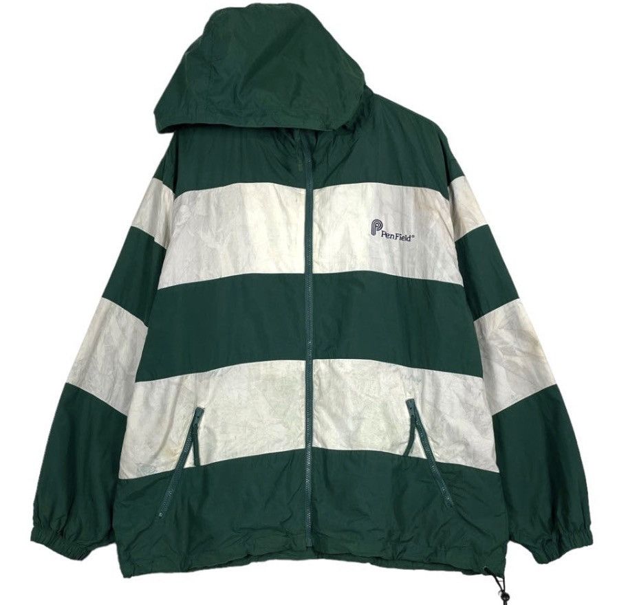 Japanese Brand × Penfield 💥PENFIELD WINDBREAKER STRIPED ZIPPER HOODIE JACKET Size US L / EU 52-54 / 3 - 1 Thumbnail