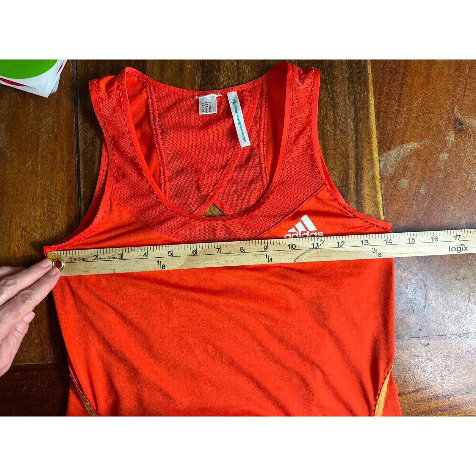 Adidas Adidas Orange Adilibria Ana Ivanovic Tennis Dress Small Size S / US 4 / IT 40 - 9 Thumbnail