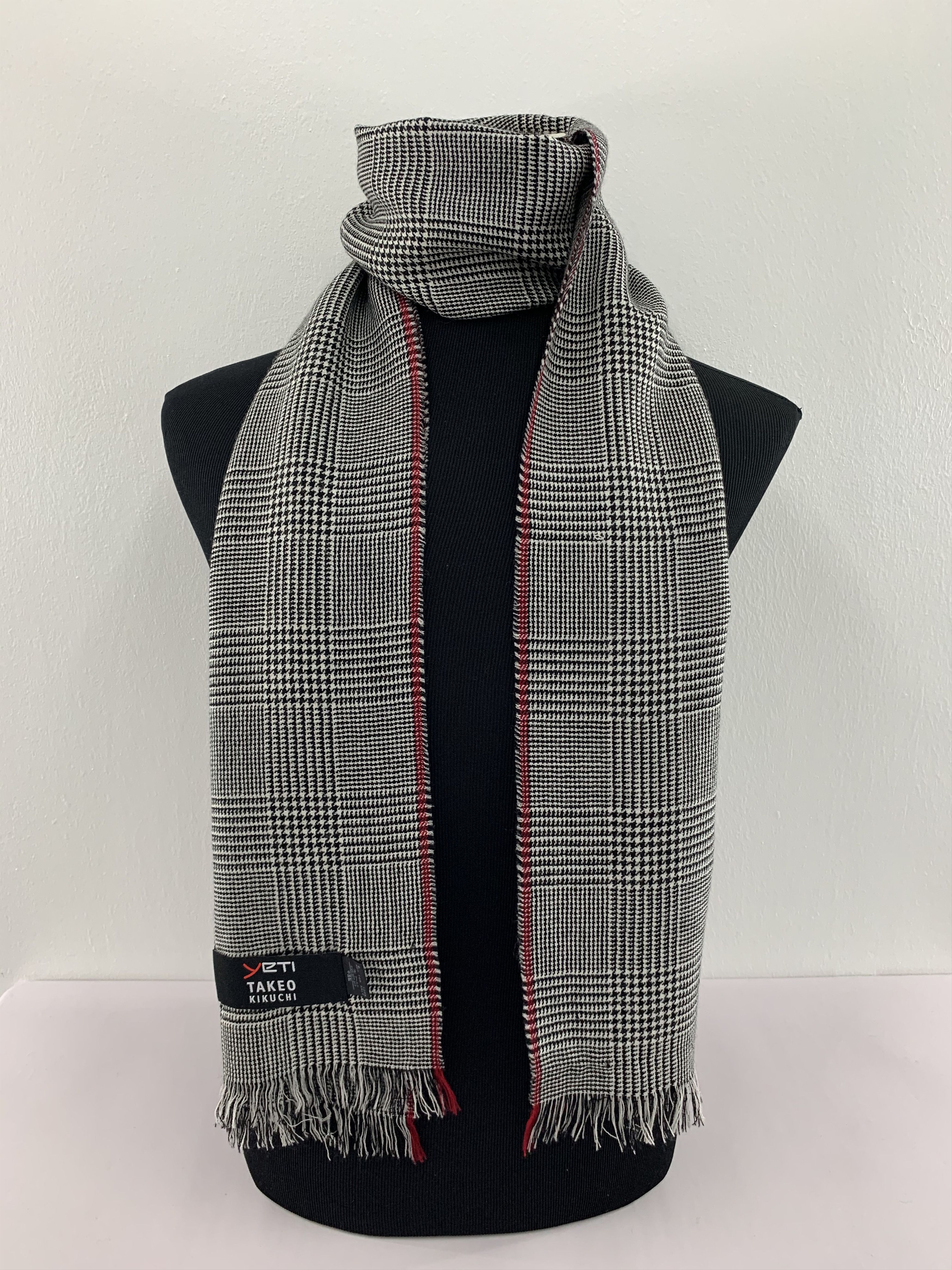 Takeo Kikuchi Takeo Kikuchi Scarf Wool Muffler Neck Wrap BL4389 Size ONE SIZE - 1 Thumbnail